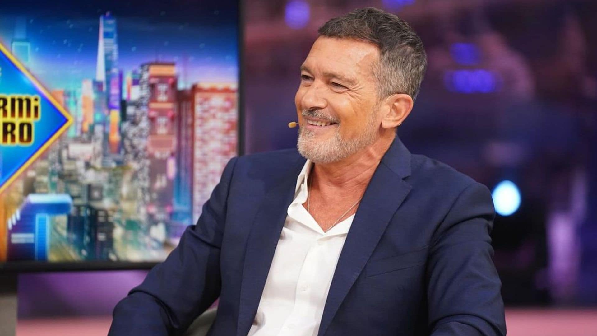 Antonio Banderas habla en 'El Hormiguero' de su visión del éxito y de su 'mejor amiga', Melanie Griffith