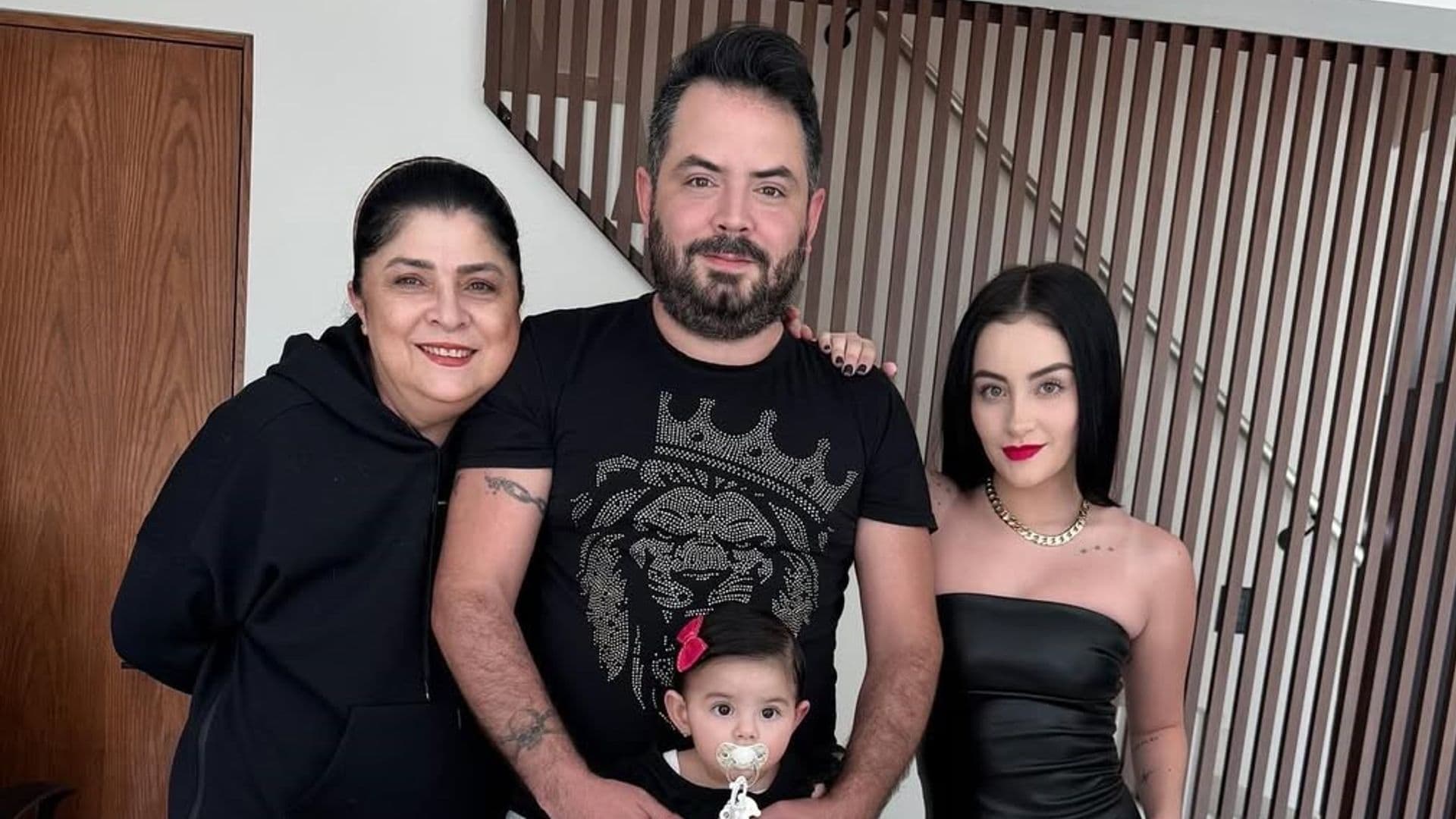 Victoria Ruffo, la invitada especial en el festejo por los siete meses de Tessa