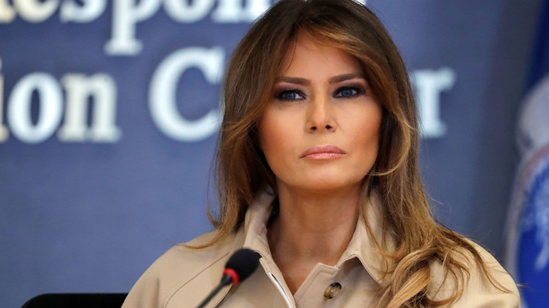 Melania Trump reaparece en público tras casi un mes de ausencia y rumores