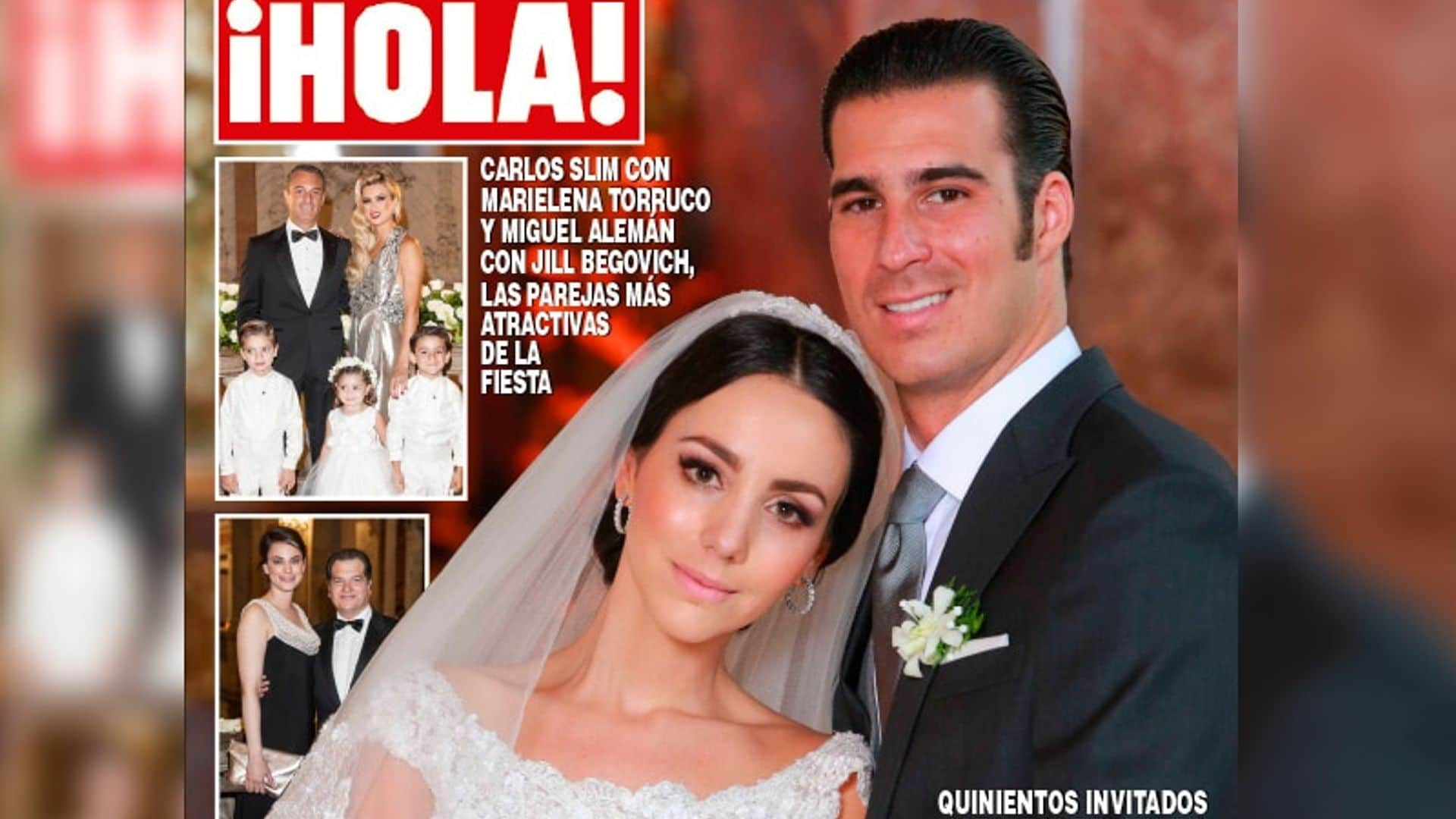 En ¡HOLA! La inolvidable boda de Miguel Torruco y Chantal Torres