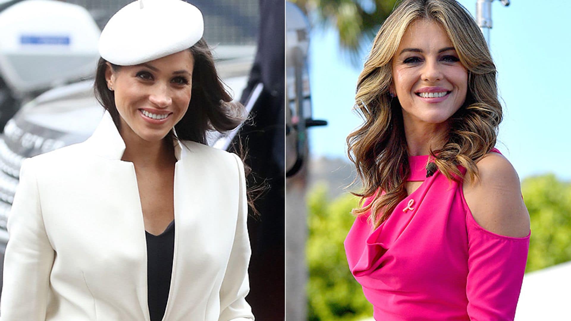 Elizabeth Hurley revela cómo fue su encuentro con Meghan Markle