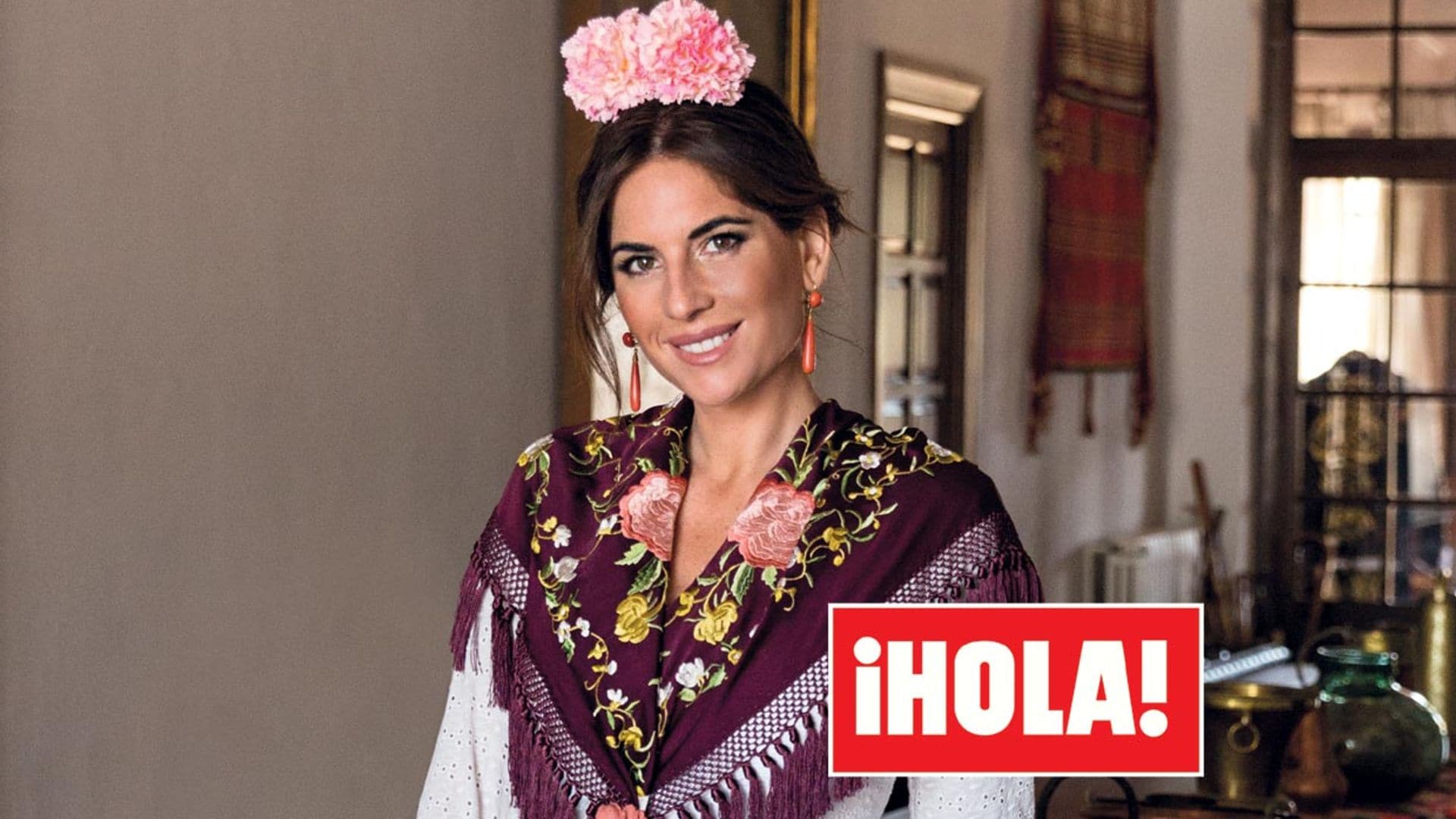 En ¡HOLA!: Lourdes Montes nos recibe en su casa de Ronda y se prepara para la 'feria de septiembre'