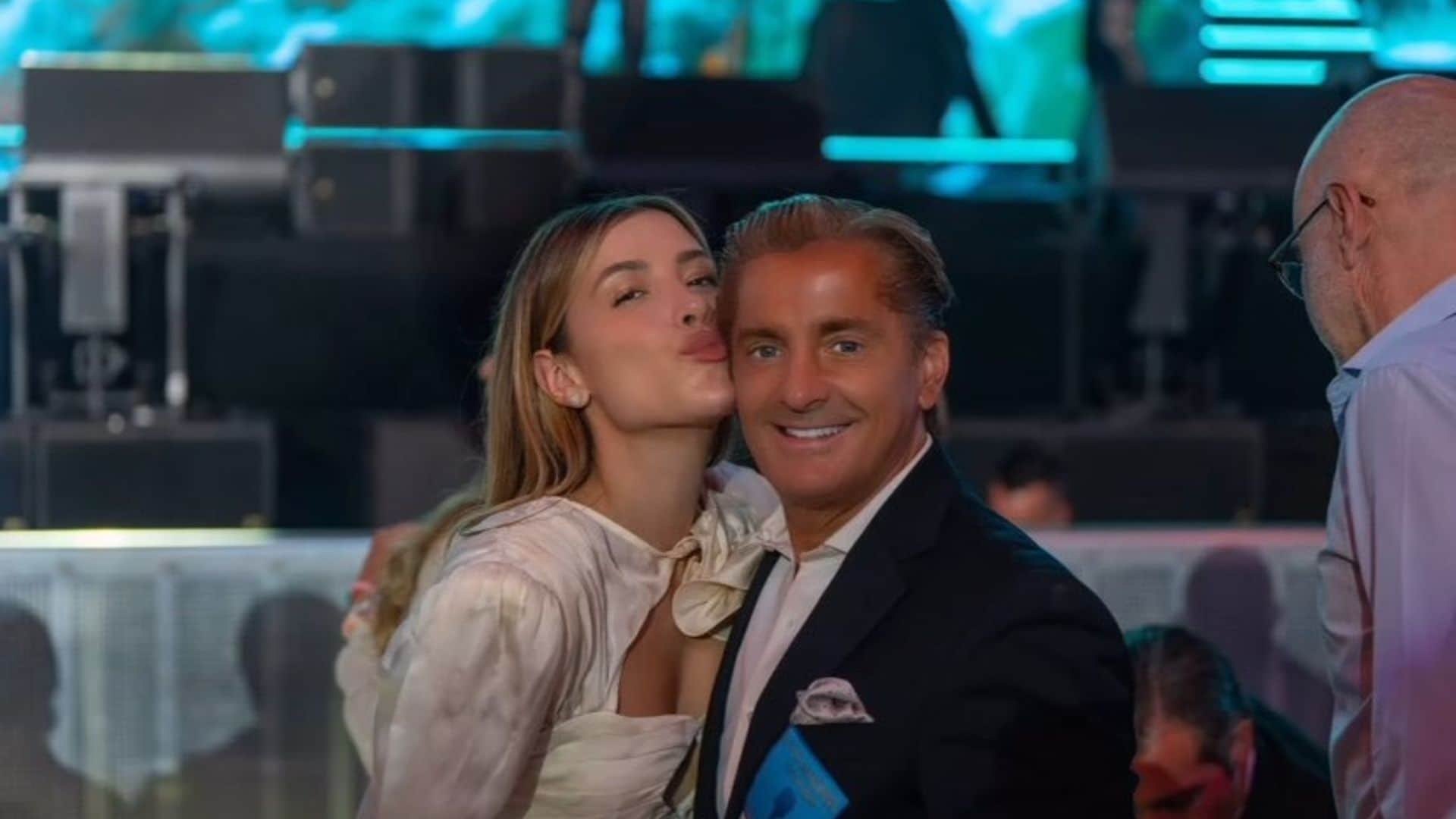 Michelle Salas y Alejandro Basteri, felices en la noche más brillante de ‘El Sol’ en Madrid