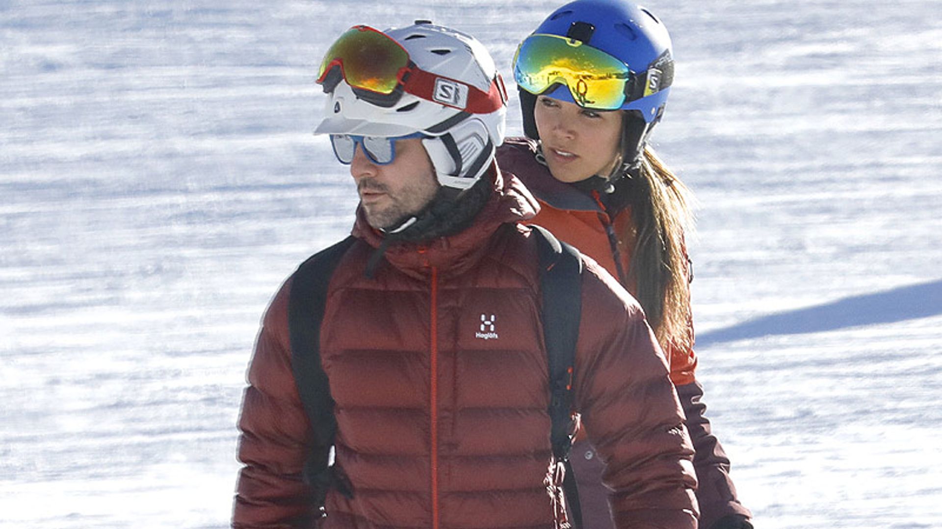 David Bisbal y Rosanna Zanetti, ¡la pareja que esquía unida, permanece unida!