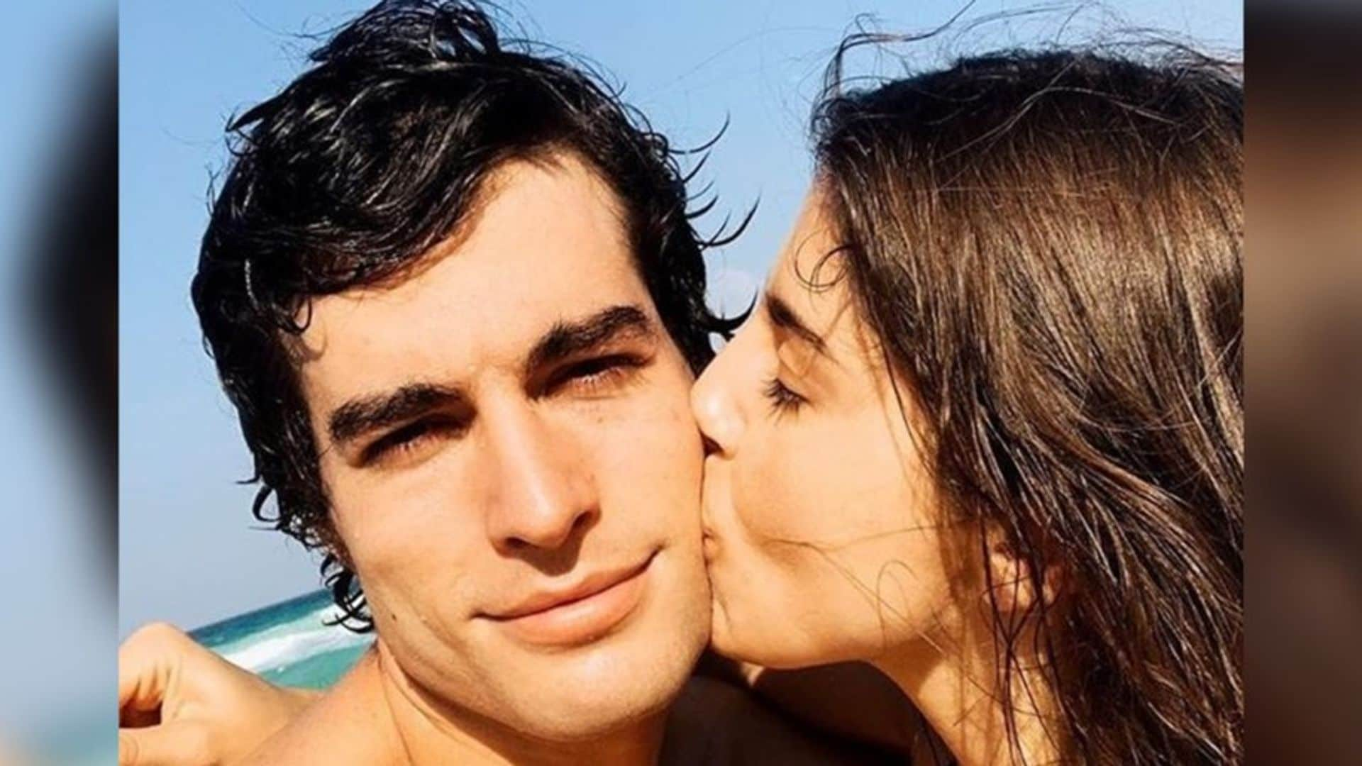 Danilo Carrera envía románticos mensajes hasta Europa para su novia Michelle Renaud