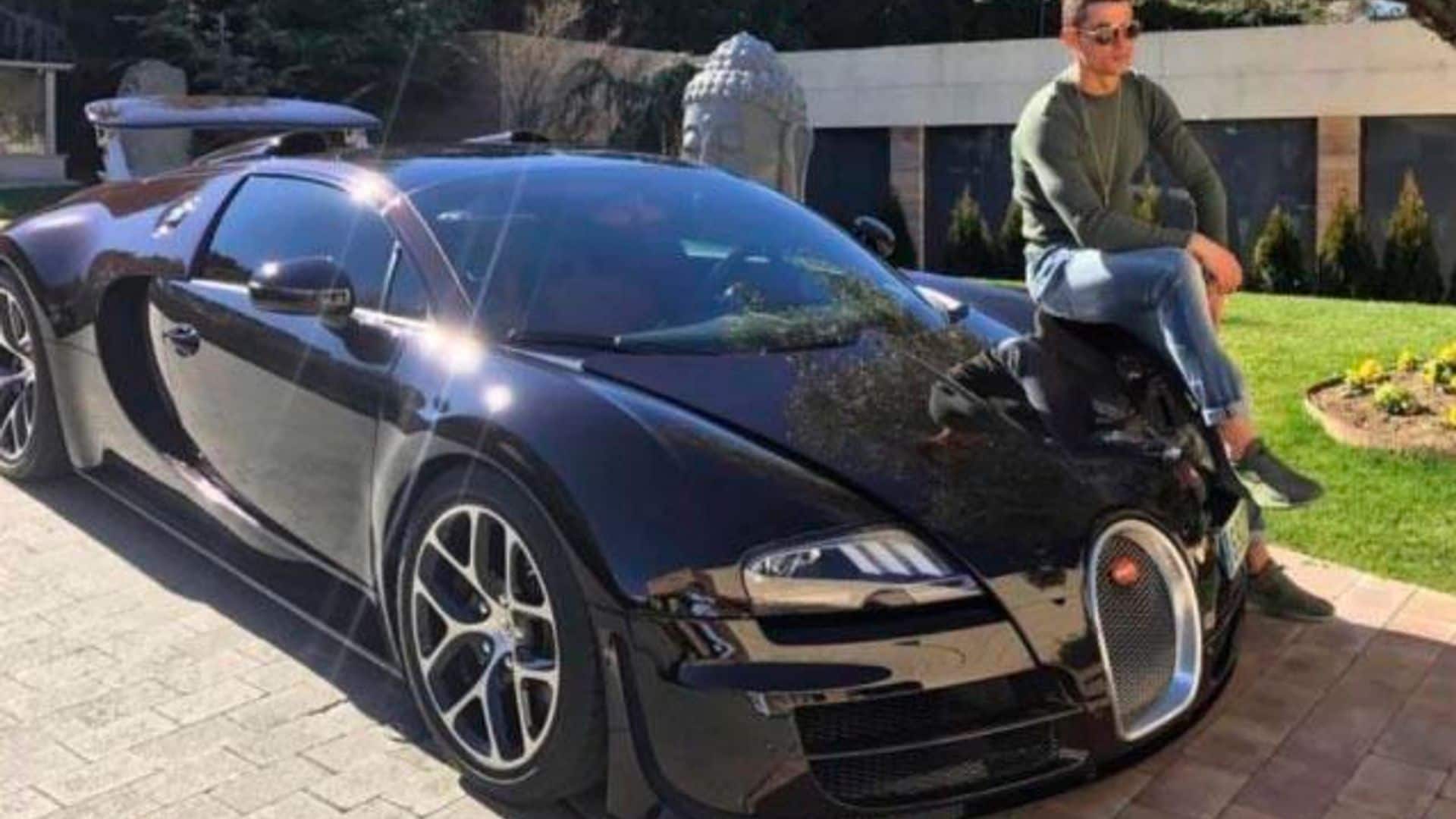 Empleado de Cristiano Ronaldo choca su auto valuado en más de 1,5 millones de dólares