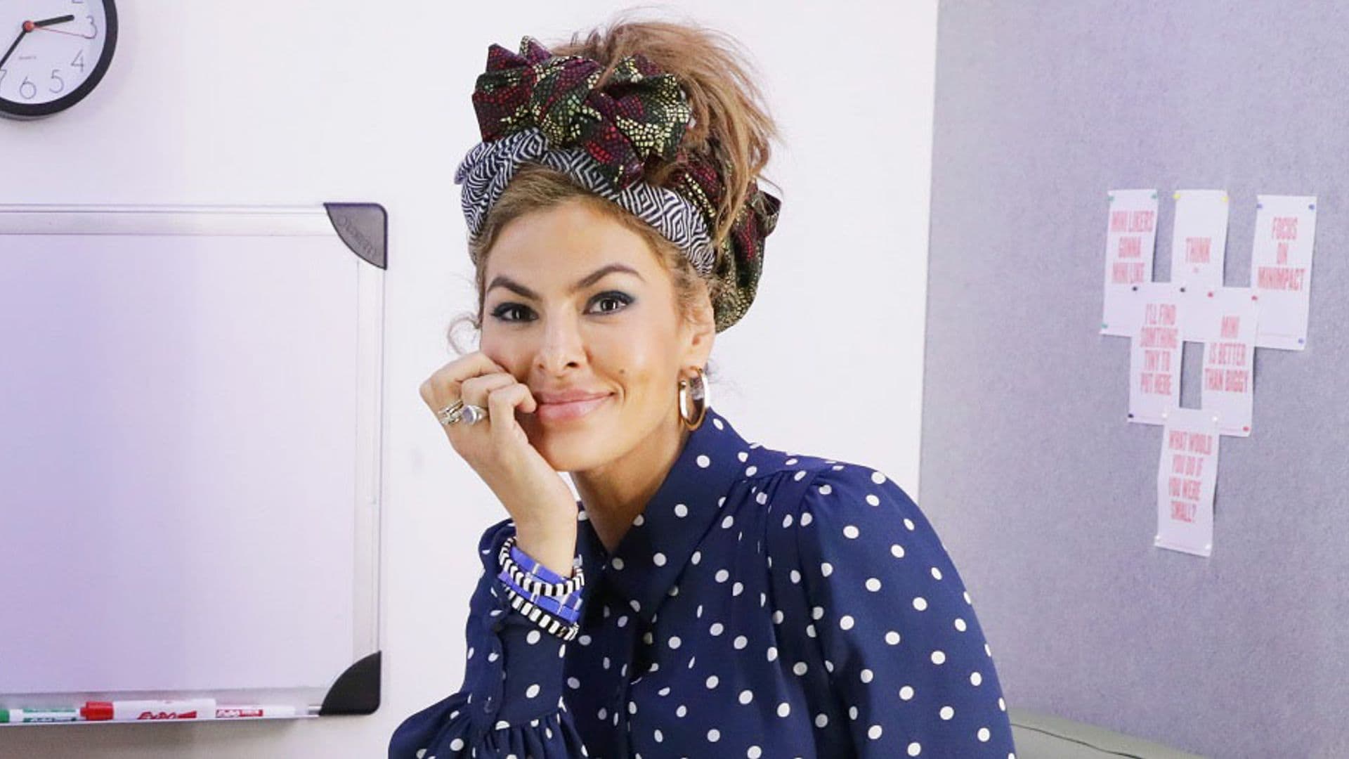 Los 'spotty outfits' de Eva Mendes de los que nunca te cansarás