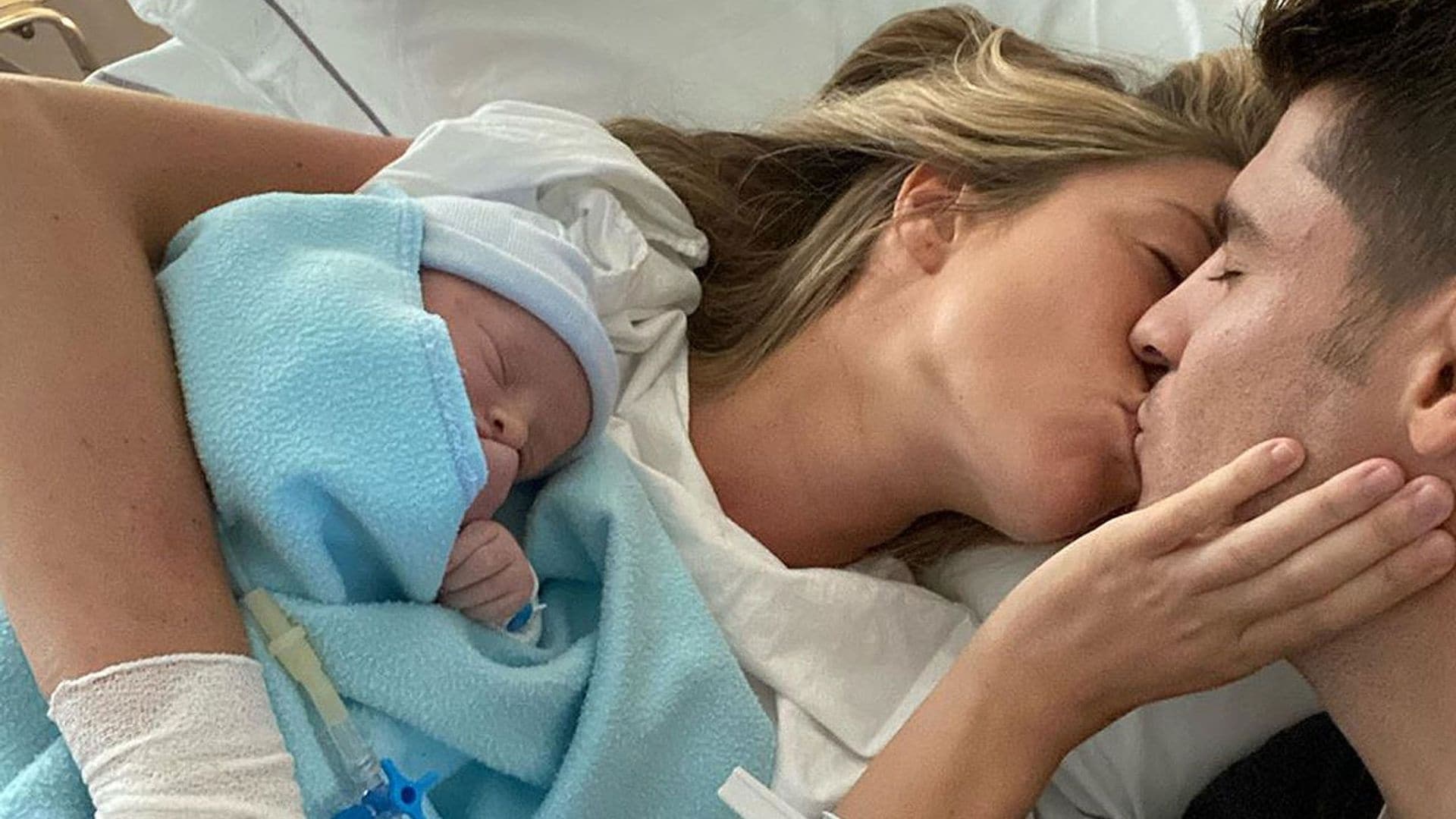 ¡Bienvenido al mundo! Alice Campello y Álvaro Morata, padres de su tercer hijo