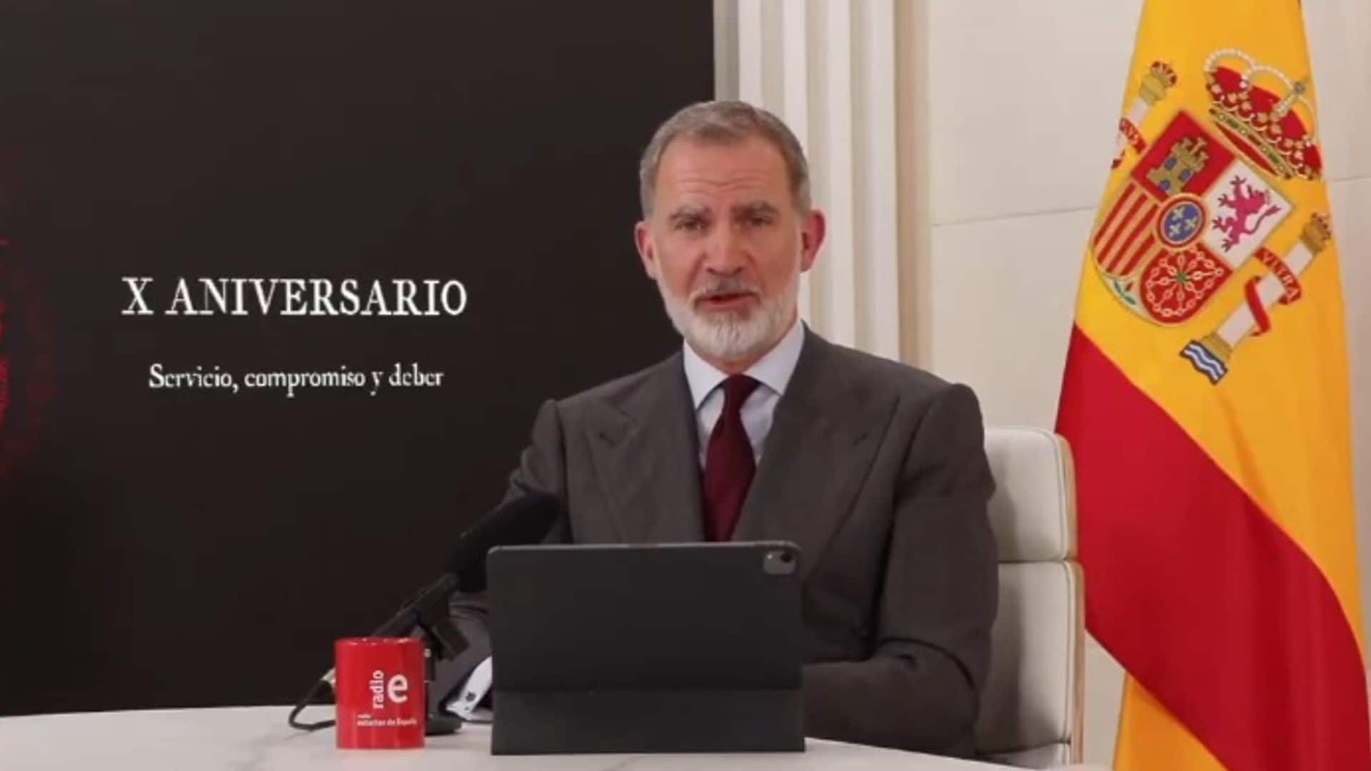 'Es fetén estar hoy con vosotros': el rey Felipe debuta en la radio hablando en caló