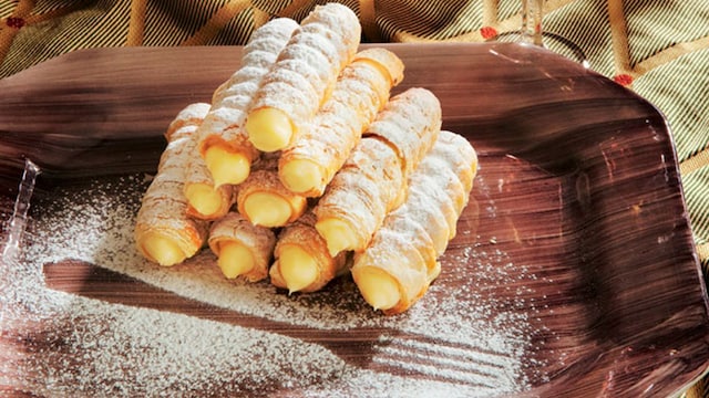 canas de crema pastelera