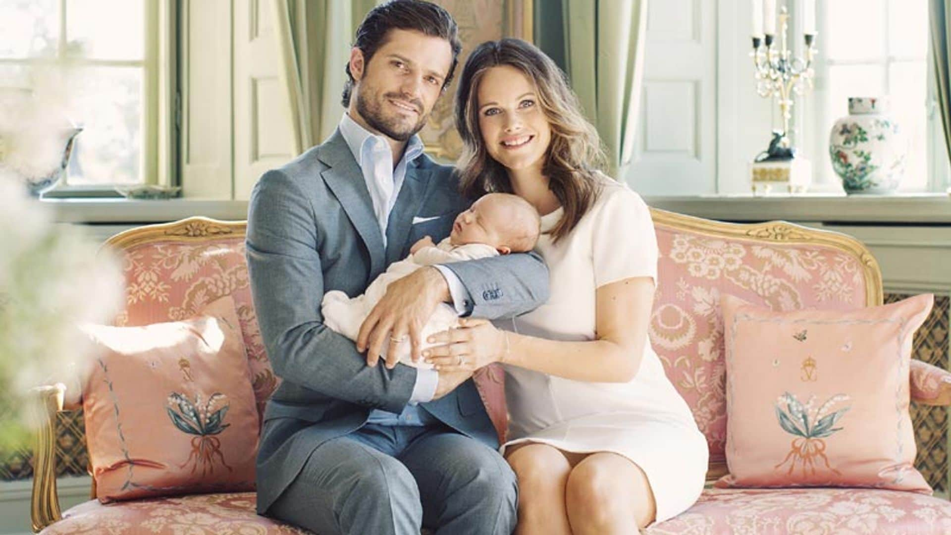 Carlos Felipe y Sofia de Suecia cuentan cómo están viviendo sus primeros meses como padres