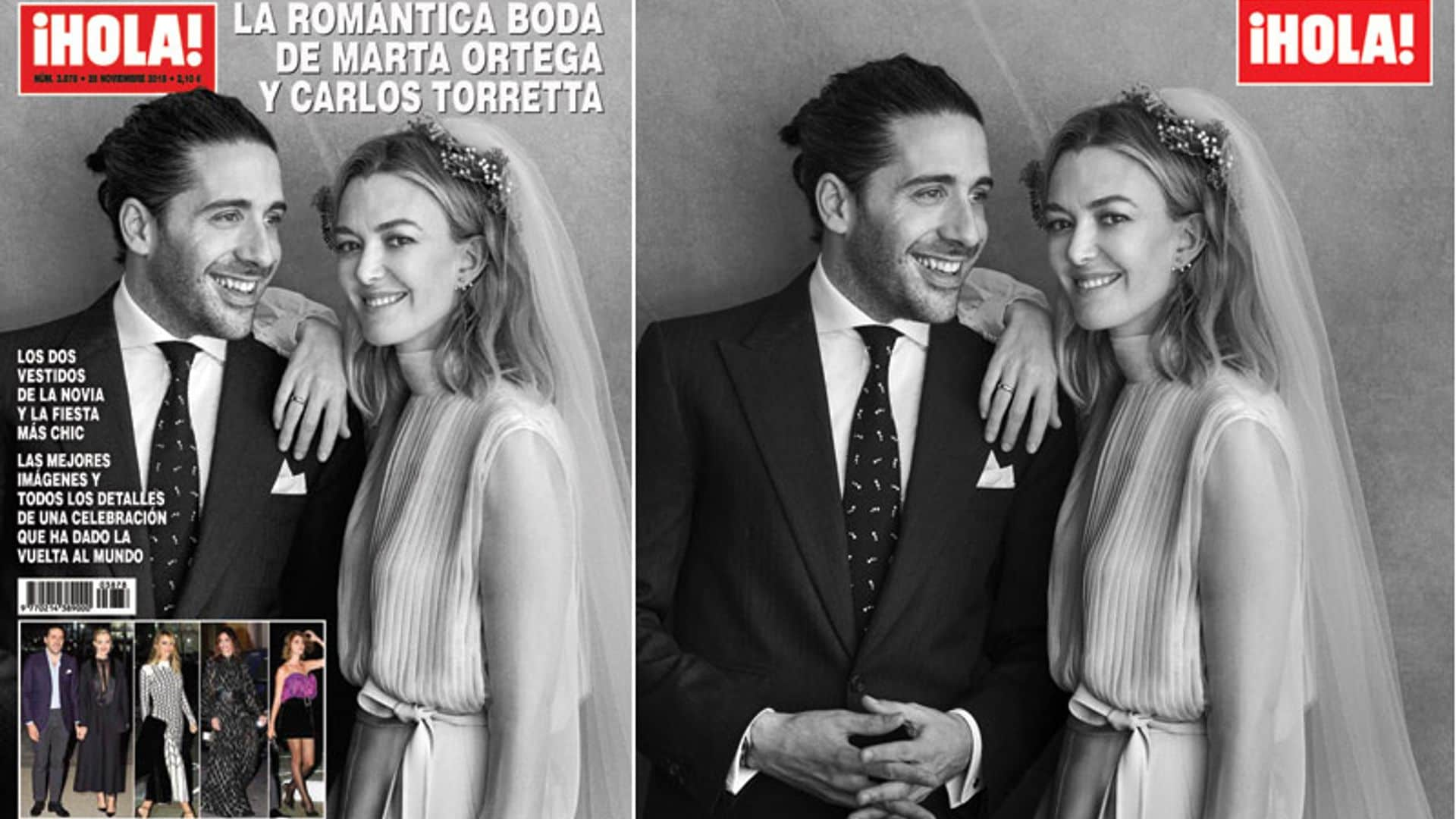 La revista ¡HOLA! adelanta su edición con motivo de la boda de Marta Ortega y Carlos Torretta