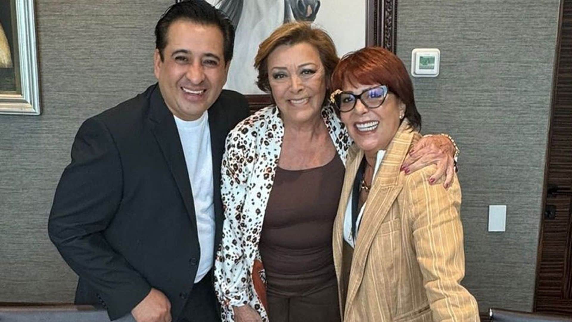 Alejandra Guzmán y Sylvia Pasquel, más unidas que nunca por el amor a doña Silvia Pinal