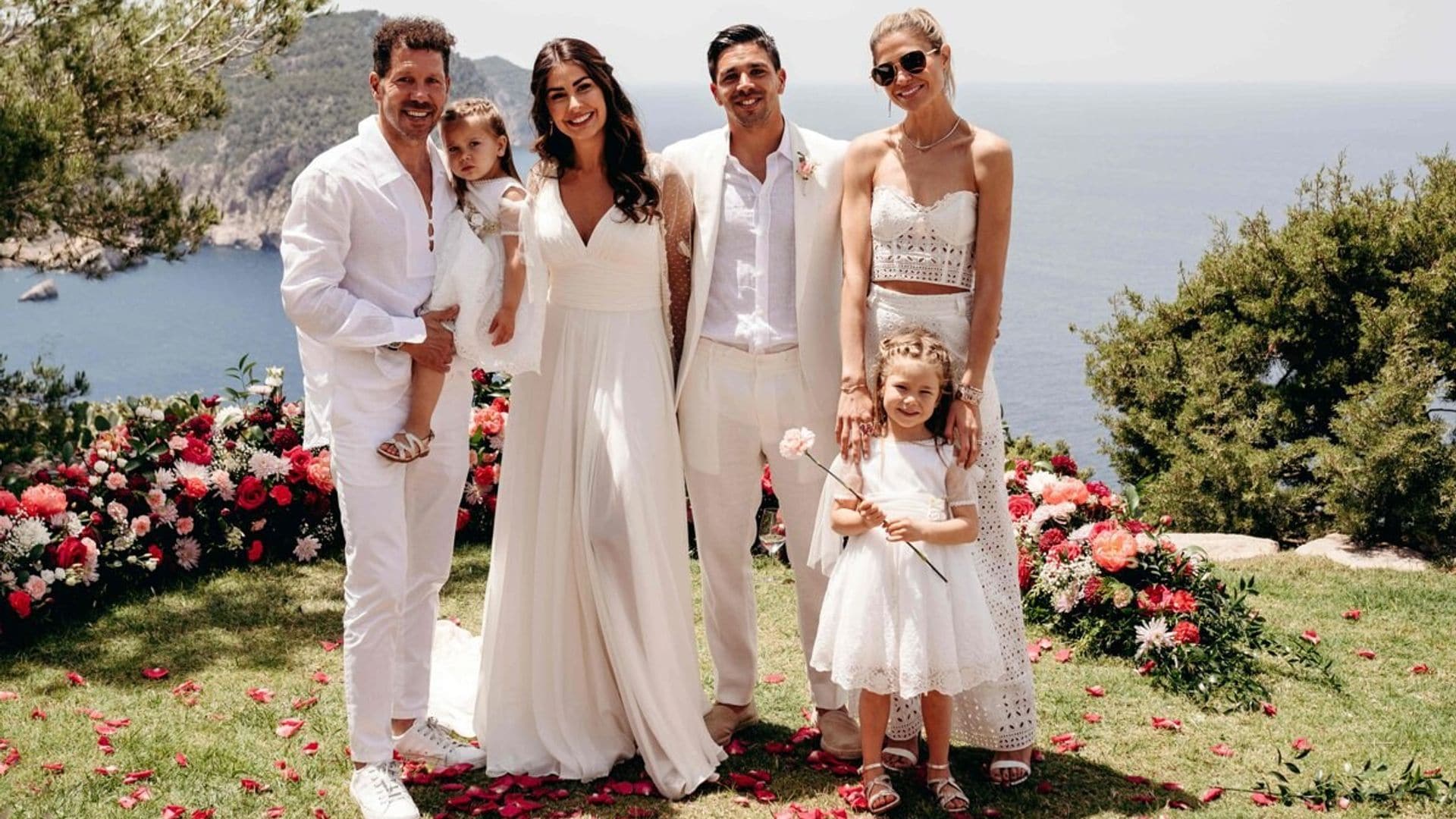 El álbum con las fotos inéditas de la boda de Giovanni, el hijo de Diego Simeone