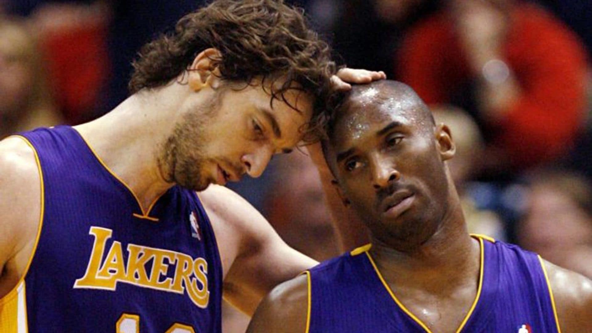 Pau Gasol se acuerda 'con lágrimas en los ojos' de su amigo Kobe Bryant en su cumpleaños