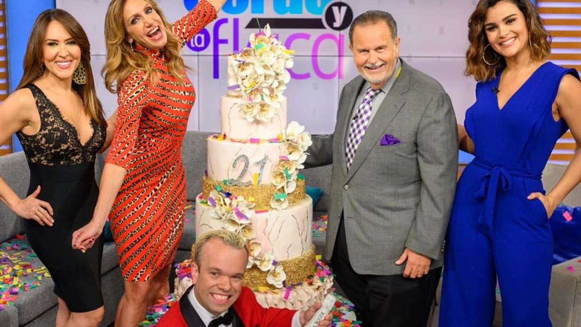 Doble festejo: El 21° aniversario de ‘El Gordo y la Flaca’ y el cumpleaños de Clarissa Molina