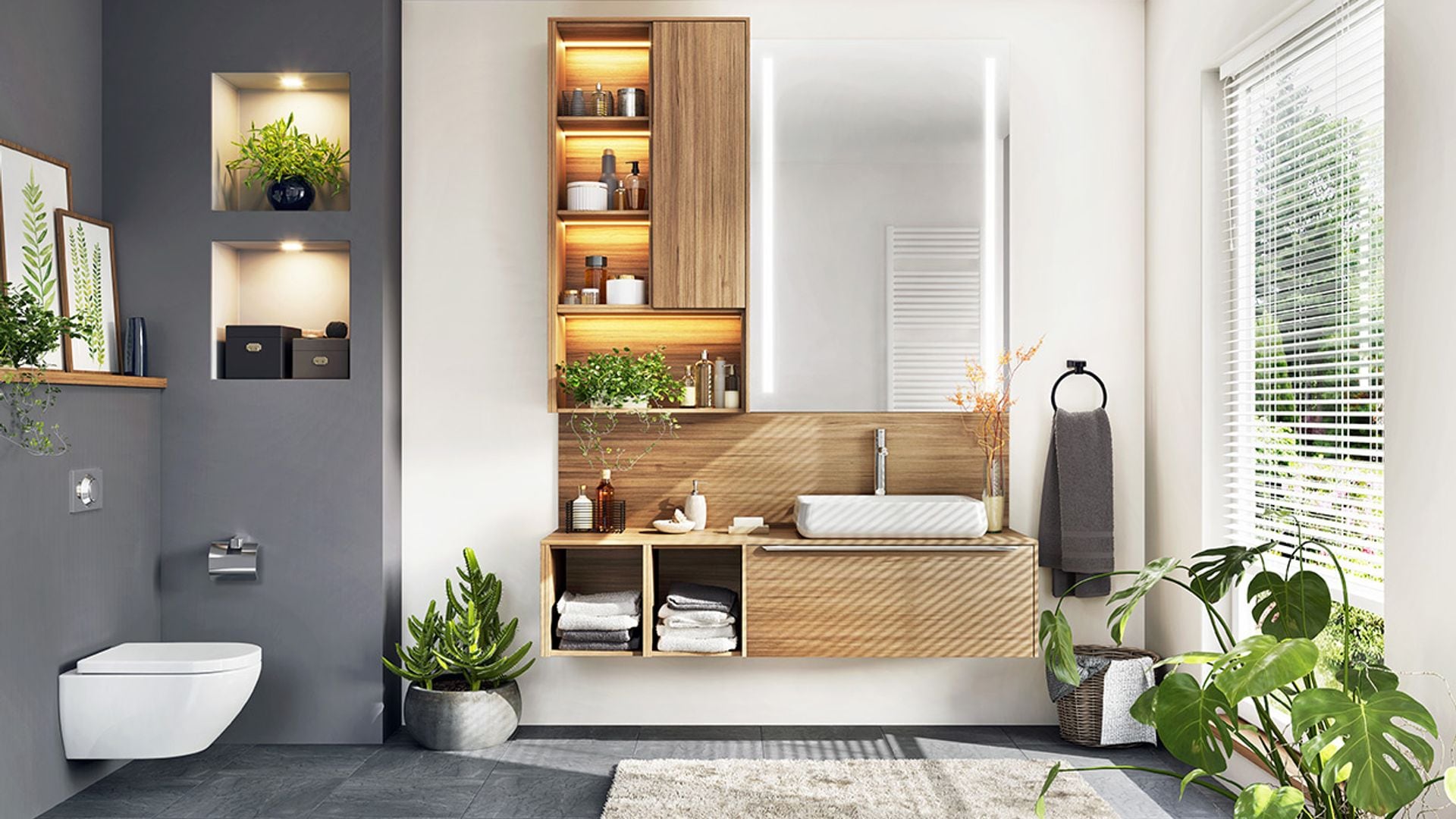 10 muebles de baño que marcan tendencia y regalan almacenaje