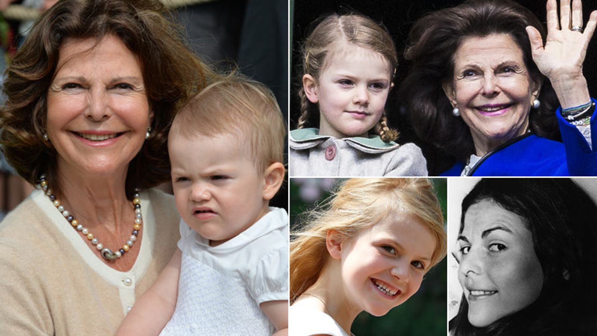 Silvia y Estelle de Suecia tienen algo que celebrar... y les hemos preparado una fotogalería sorpresa