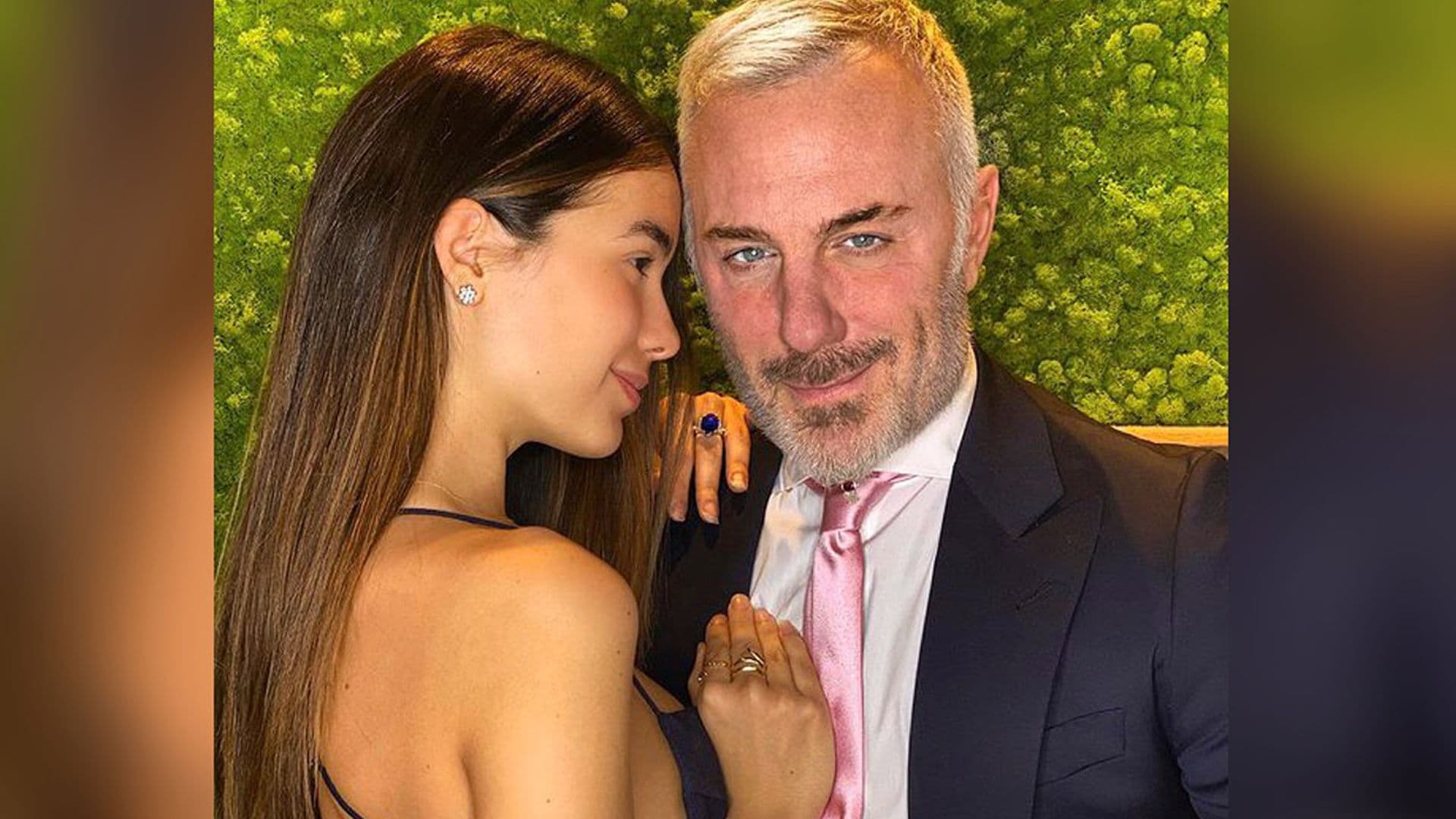 ¡El no va más! Gianluca Vacchi se viste con falda escocesa para su baile más viral con Sharon Fonseca