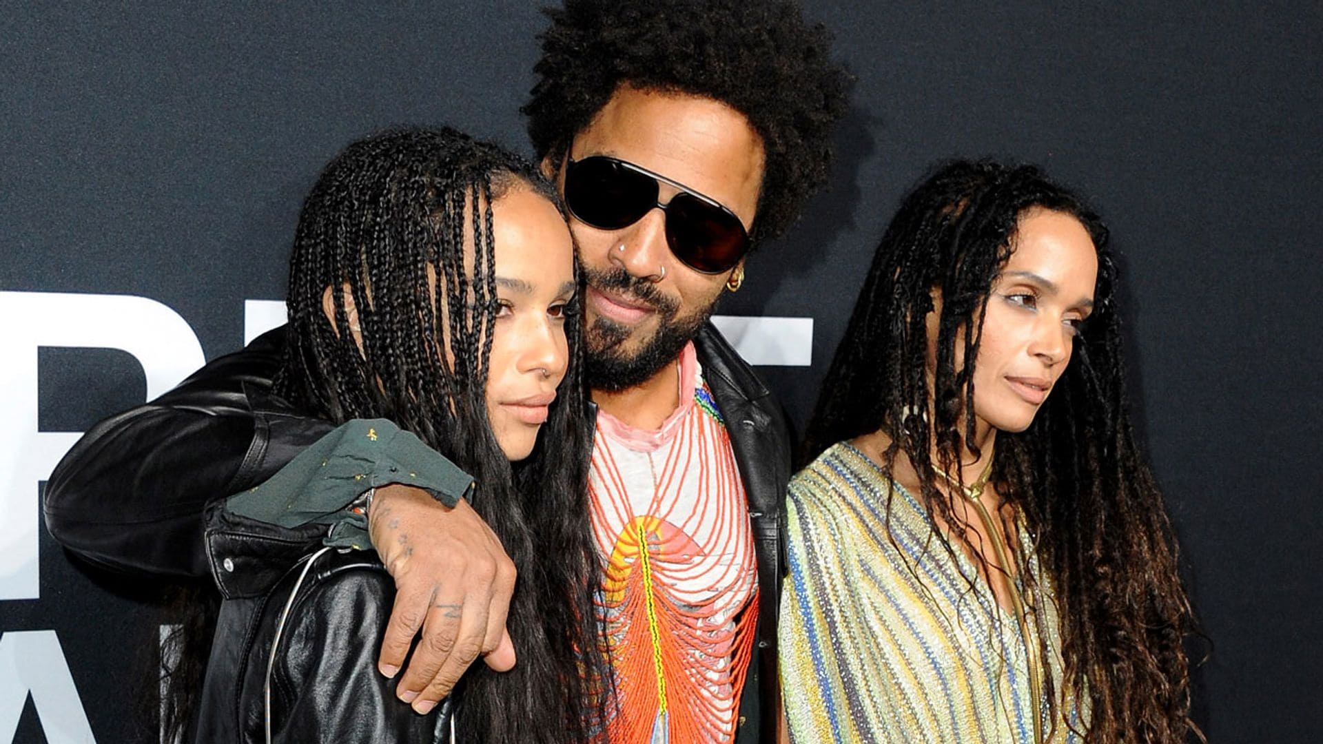 Quién es quién en la 'modern family' de Lenny Kravitz: de su hija Zoë a su ex Lisa Bonet