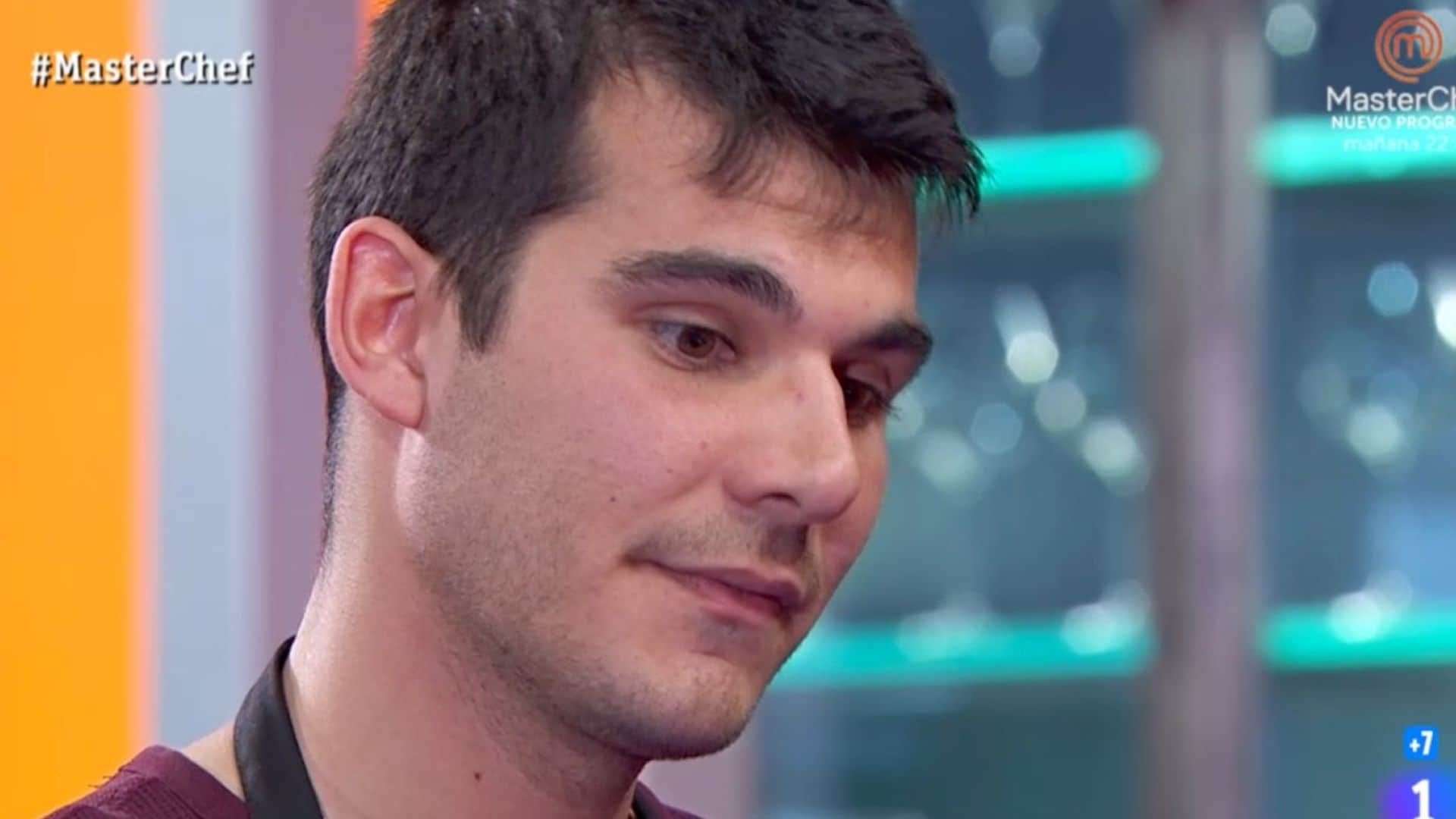 David se salva 'in extremis' de la expulsión tras la segunda oportunidad de la noche en MasterChef 11