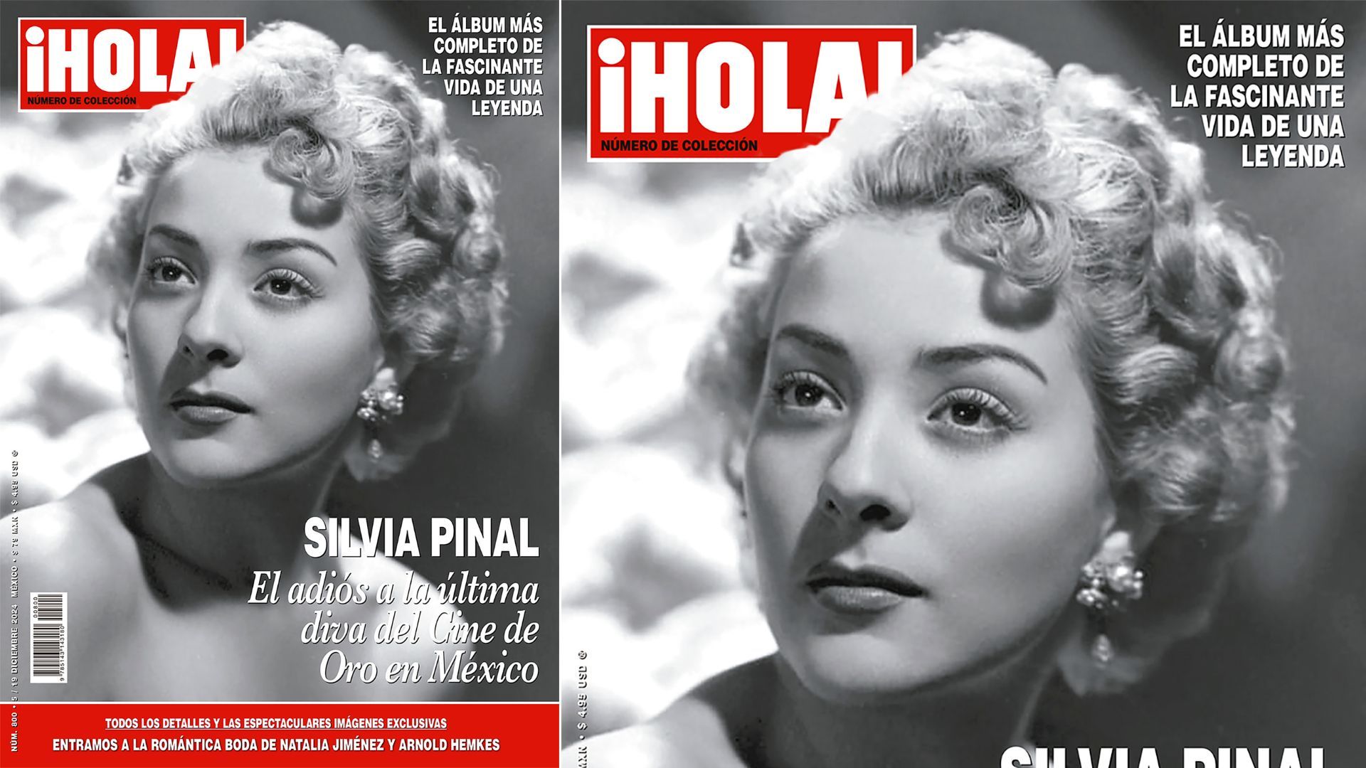 En ¡HOLA!, Silvia Pinal, el adiós a la última diva del Cine de Oro en México