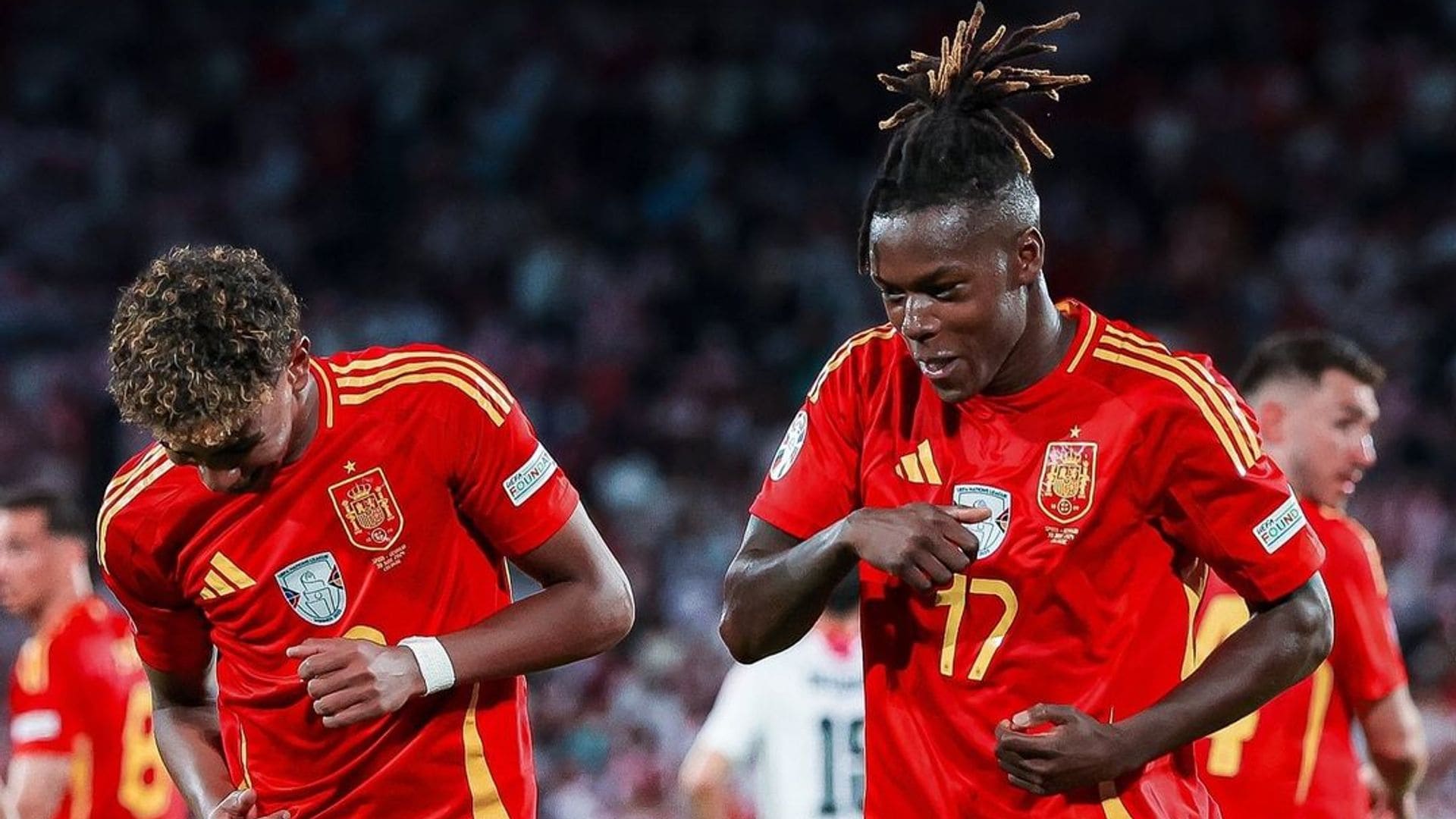 Las imágenes de la selección española celebrando en el vestuario su victoria contra Francia que están dando la vuelta al mundo