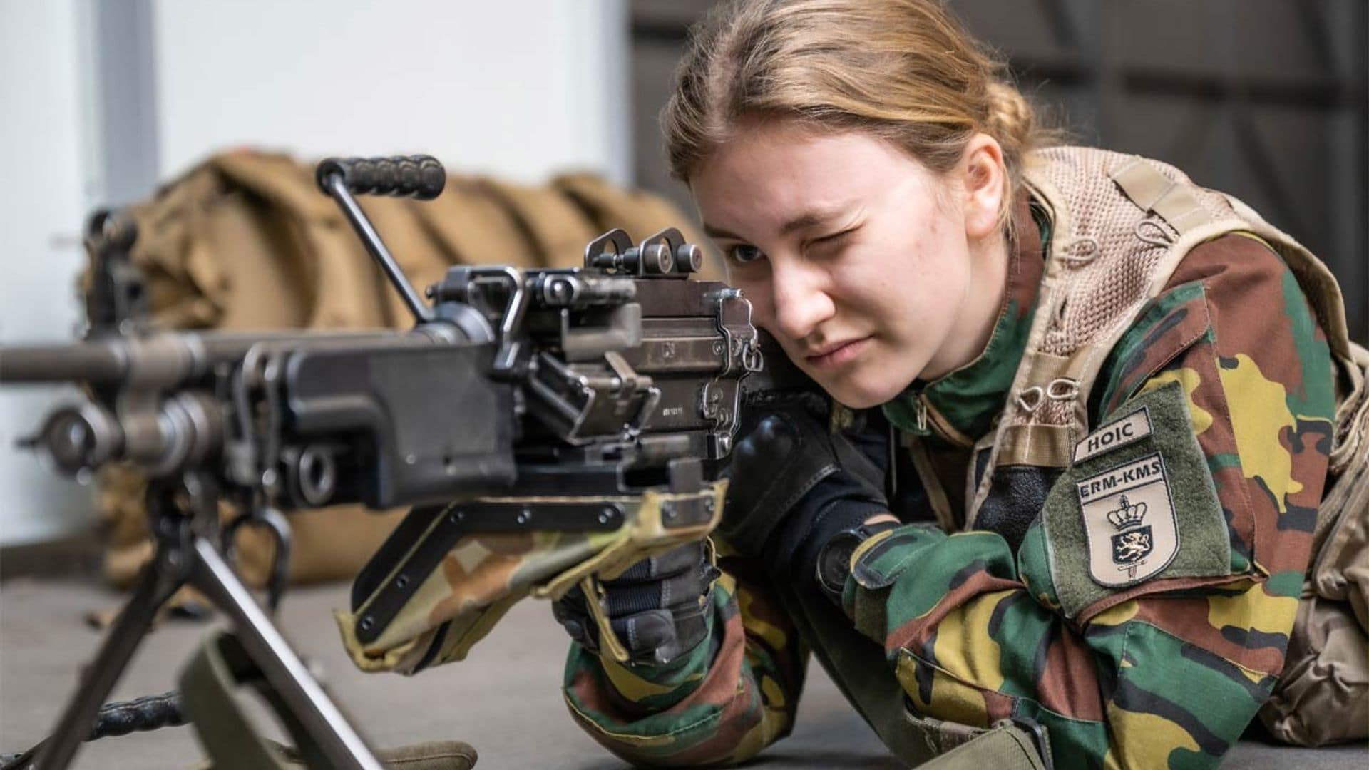 Vuelve la soldado Elisabeth: la heredera al trono belga retoma sus entrenamientos militares