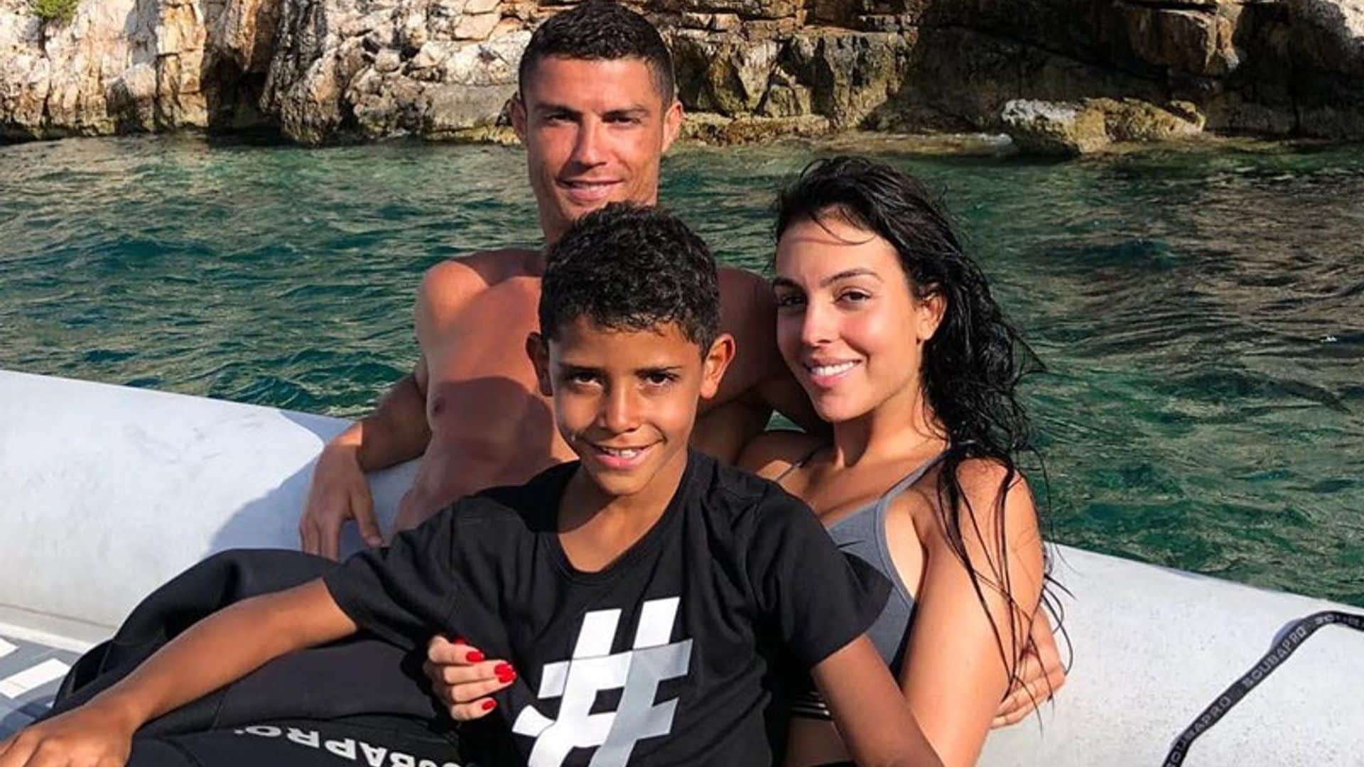 Georgina y Cristiano continúan sus idílicas vacaciones tras su marcha del Real Madrid