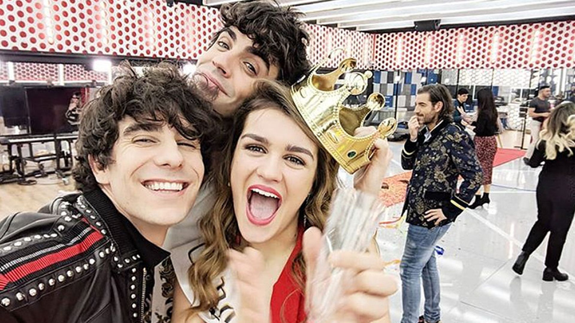 La declaración de amor de Amaia, un 'trending topic' mundial y... ¡todos se fueron de fiesta!