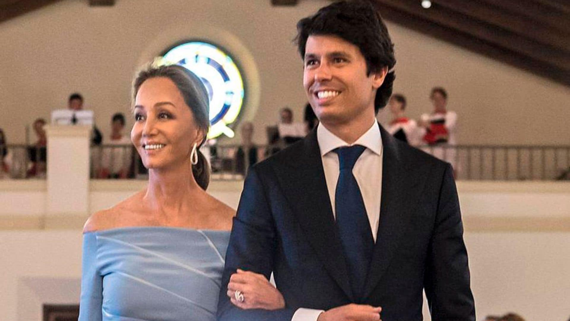 El vídeo de la ceremonia de la boda de Álvaro Castillejo y Cristina Fernández con Isabel Preysler como madrina