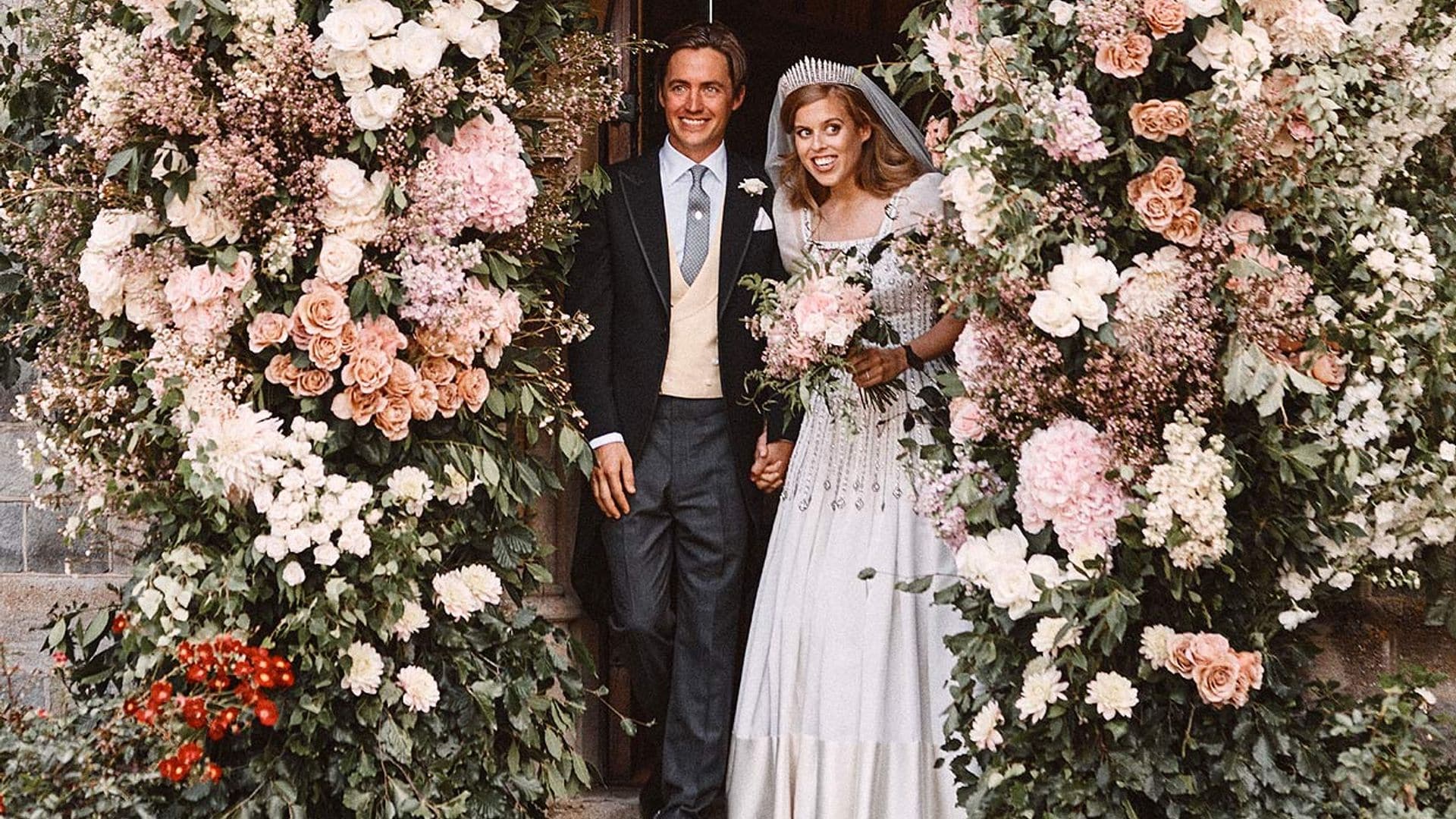 Sarah Ferguson comparte la imagen más romántica de la boda de Beatriz de York