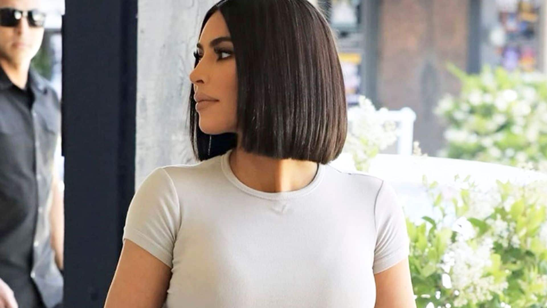 Kim Kardashian estrena el tono de pelo que las morenas estaban esperando