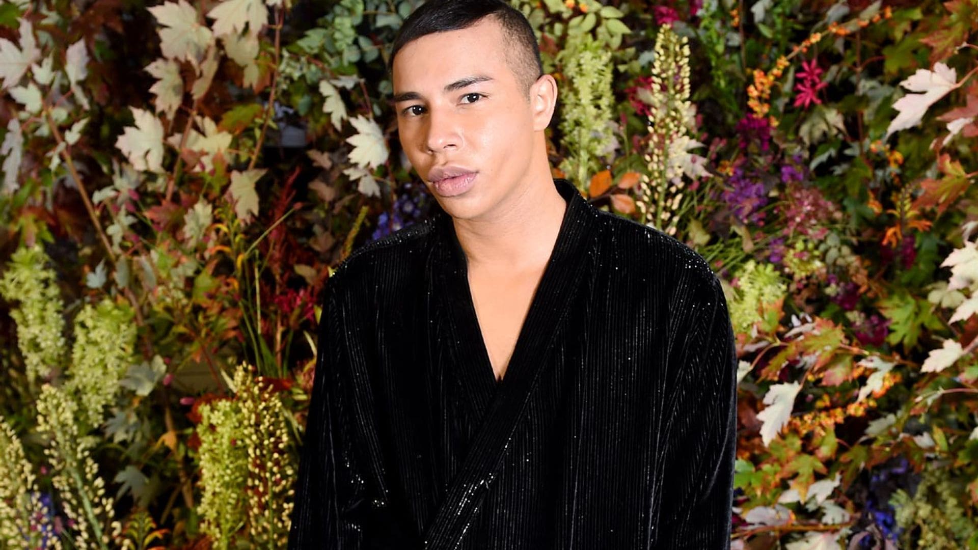 Olivier Rousteing muestra una impactante imagen del accidente que cambió su rumbo en la moda