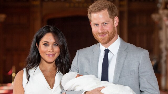 meghan markle principe harry archie padrinos privado getty