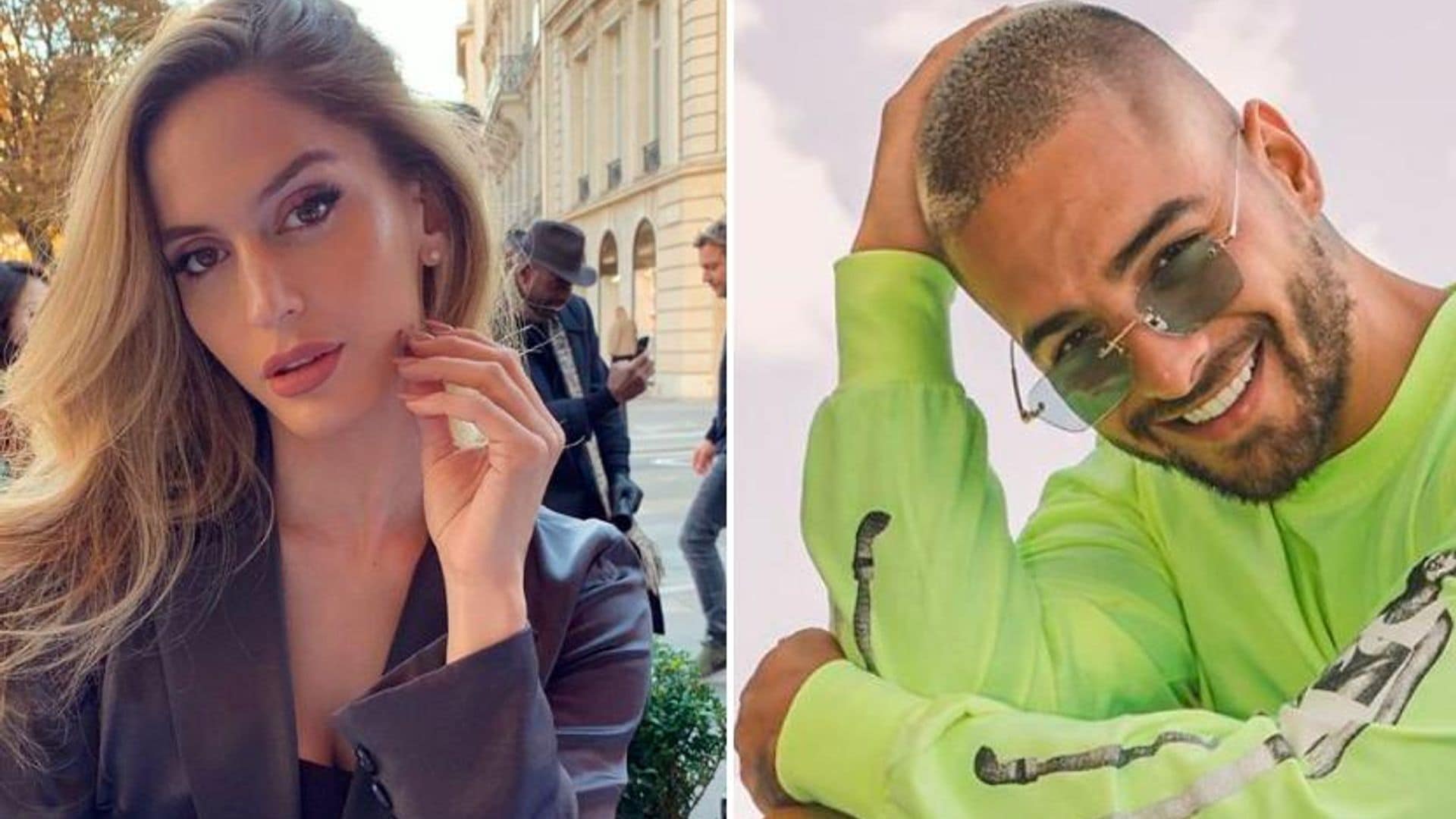 Natalia Barulich reacciona a una publicación de Maluma y sus fans se preguntan qué pasa entre ellos