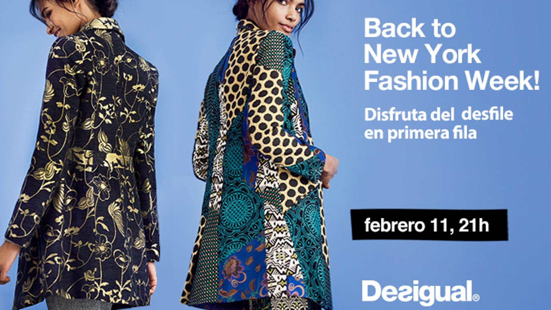 ¿Quieres vivir la experiencia de asistir al desfile de Desigual en Nueva York?