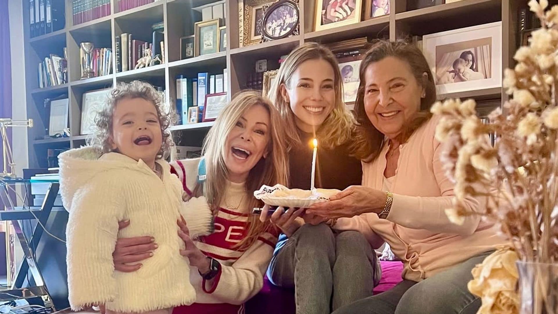 Celia, sobrina de Ana Obregón, celebra su cumpleaños con Anita como gran protagonista