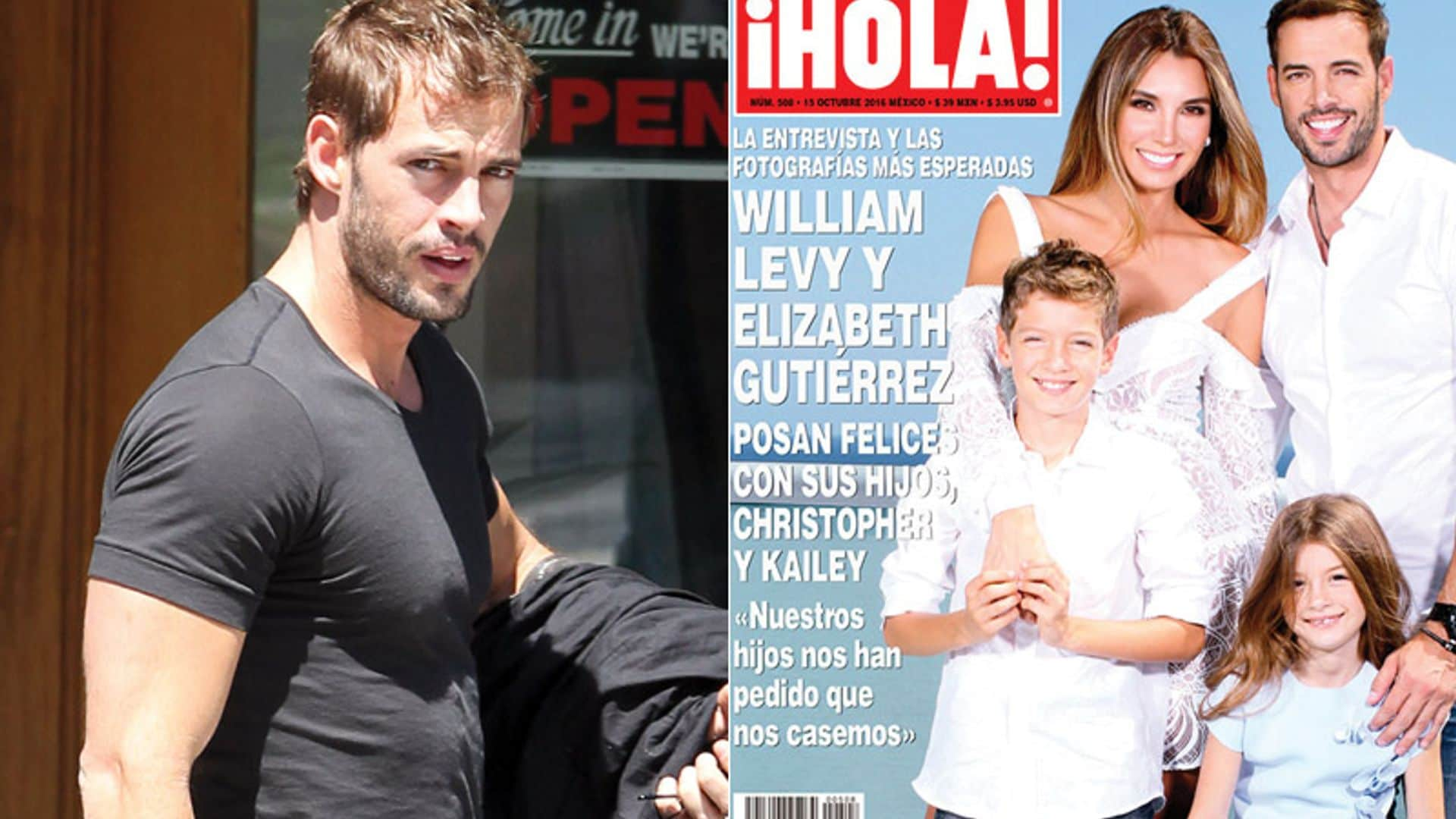 Galán de telenovela, hombre de acción, familiar, enamorado… ¡Todo sobre William Levy!