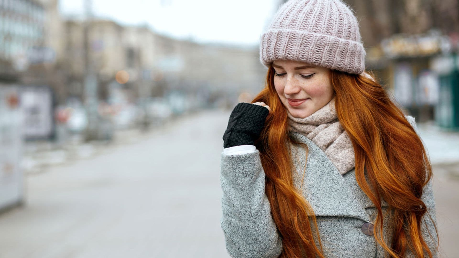 mujer pelo invierno