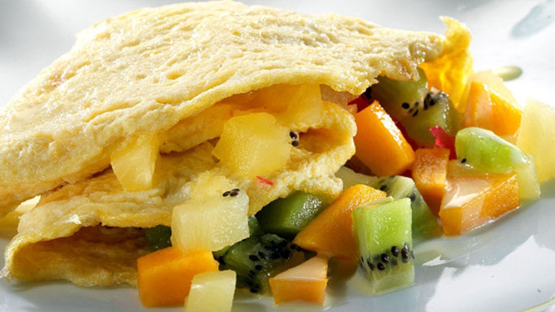 tortilla tropical frutas