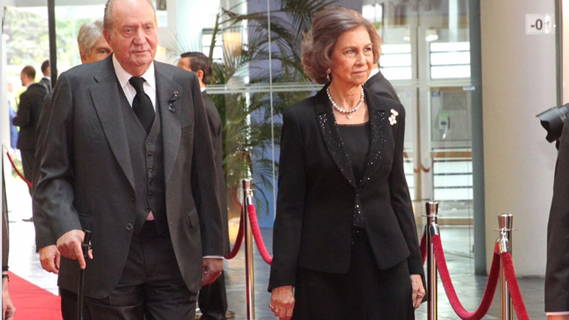 Los reyes Juan Carlos y Sofía, juntos en un homenaje al ex canciller de Alemania Helmut Kohl