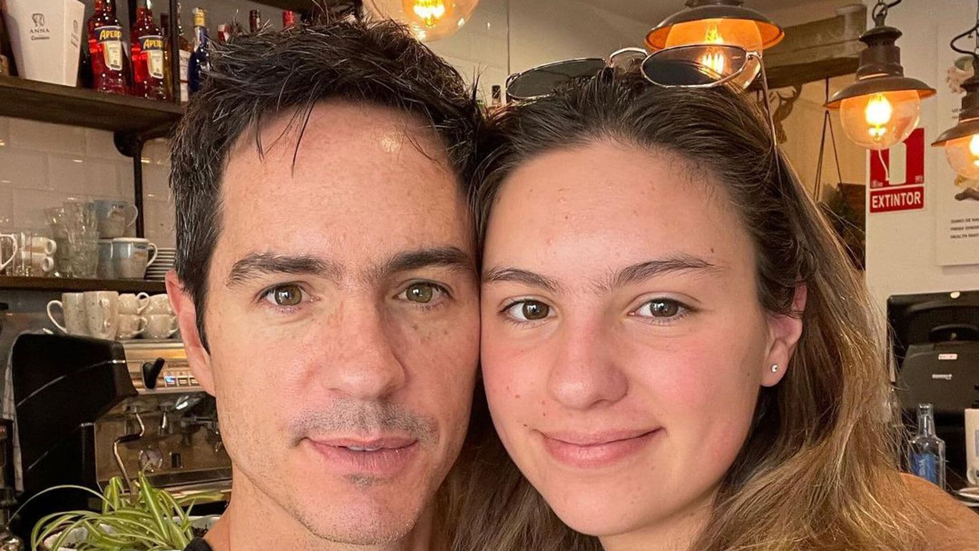 Mauricio Ochmann y su hija mayor disfrutan de Madrid tras su esperado reencuentro