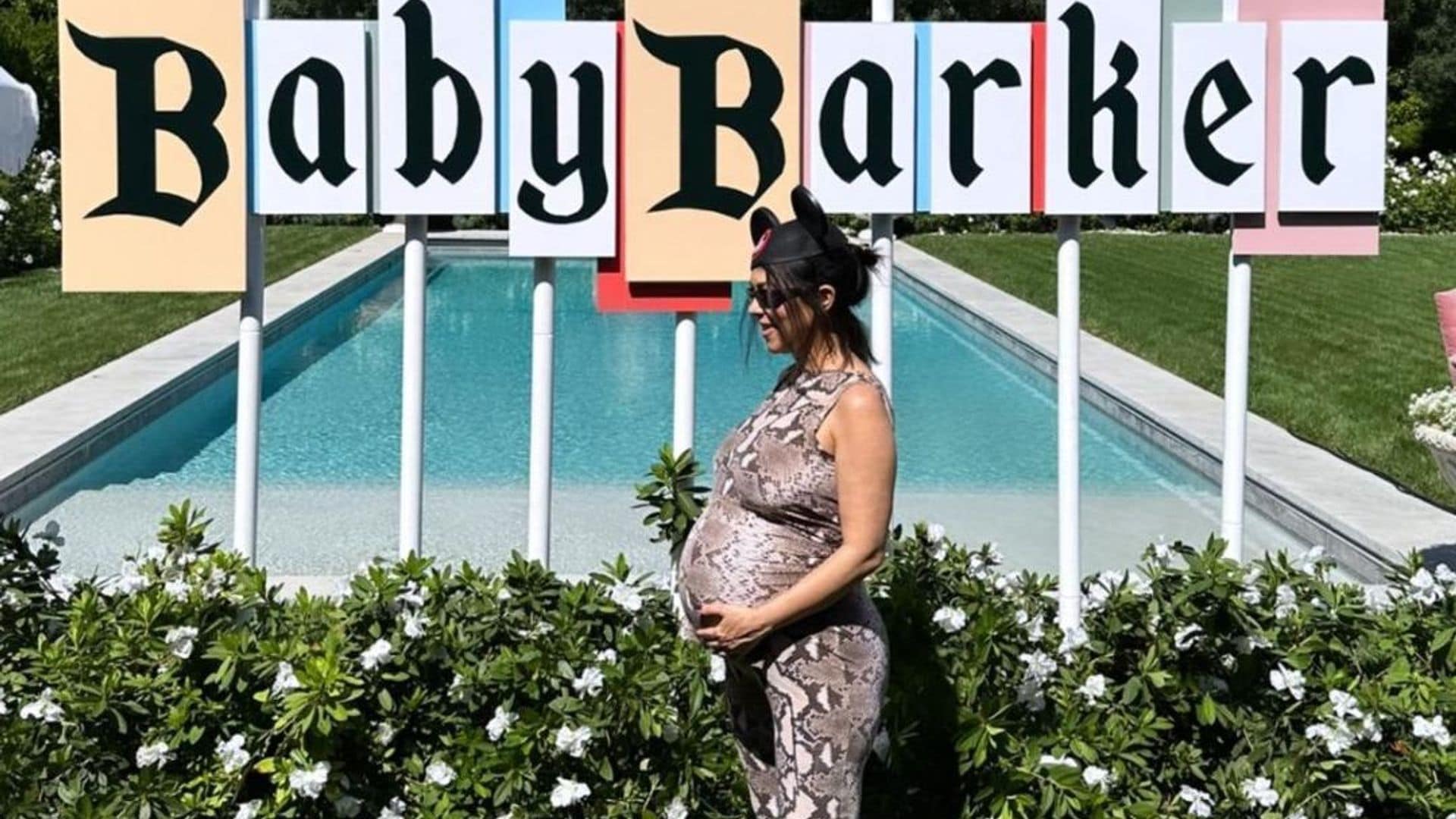 El espectacular baby shower de Kourtney Kardashian inspirado en Disney