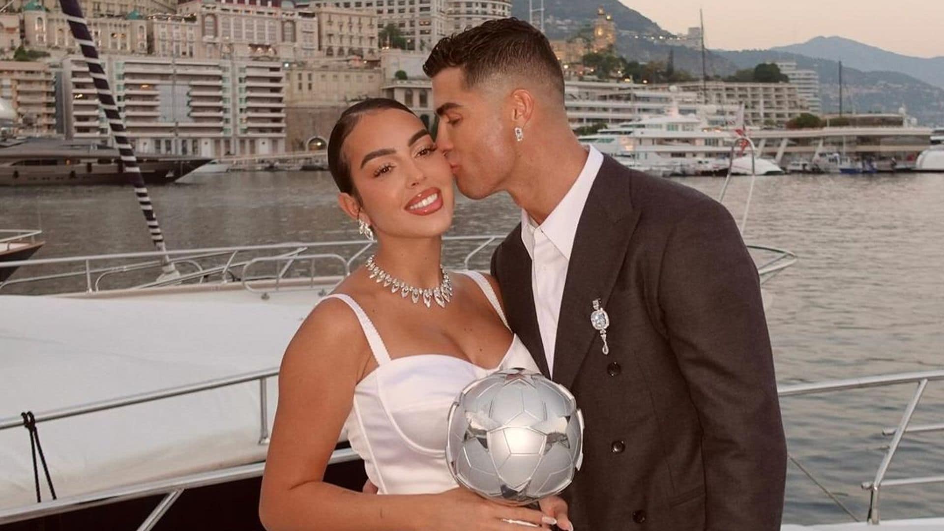 Así han celebrado Georgina Rodríguez y Cristiano Ronaldo el último logro del futbolista