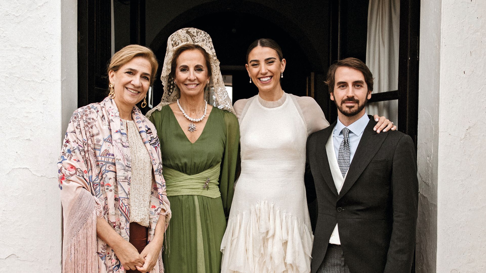 FOTOS EXCLUSIVAS: La infanta Cristina, testigo de excepción en la boda de su ahijado