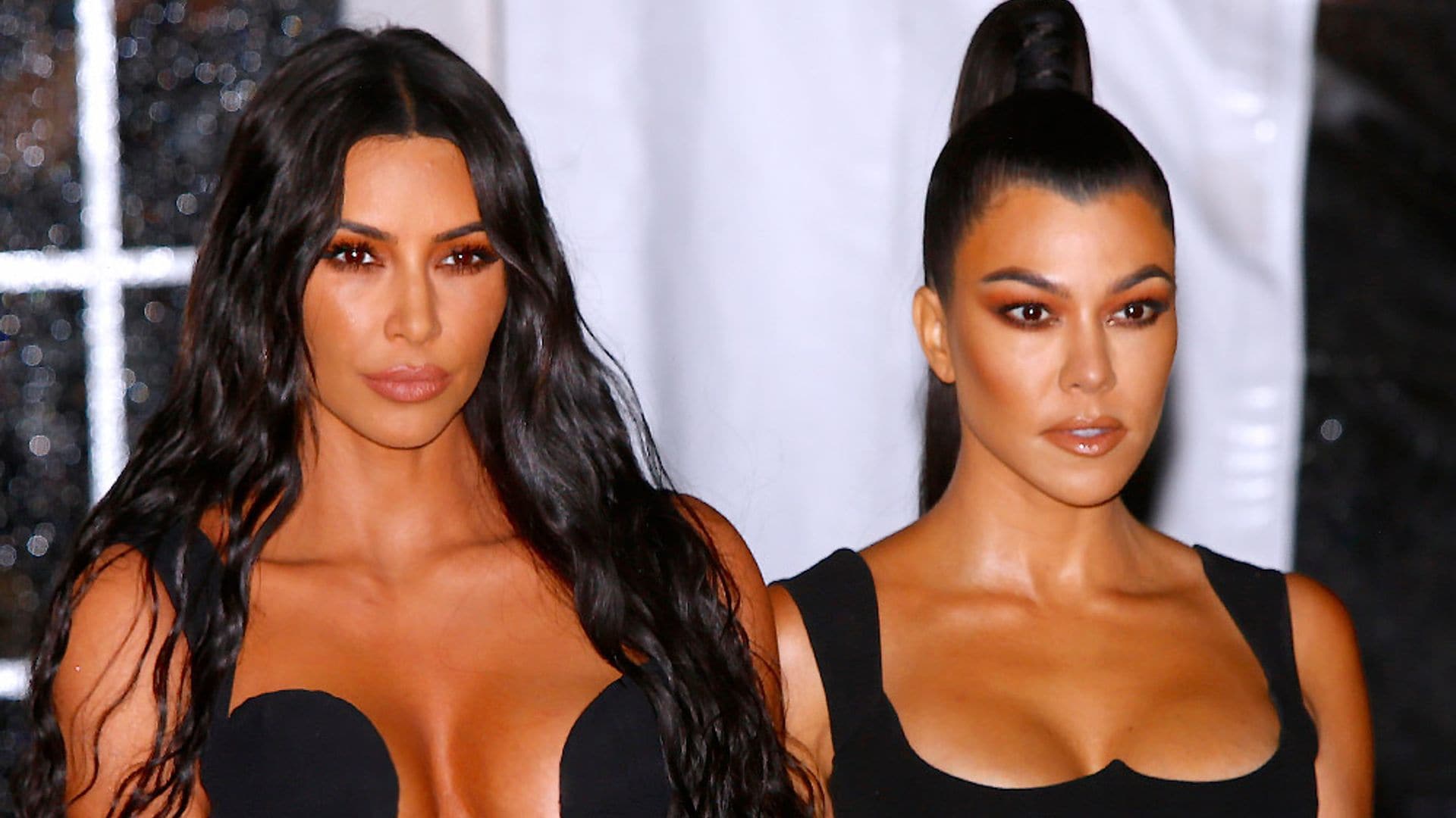 Kim y Kourtney Kardashian también han probado el filtro bebé... y nos hemos quedado sin palabas