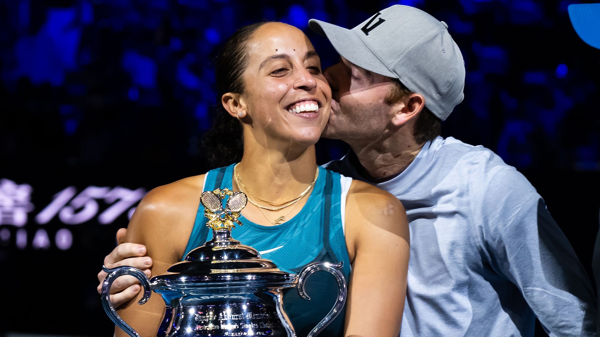 Así es Madison Keys, la nueva 'reina' del tenis mundial que hace dos meses se casó con su entrenador