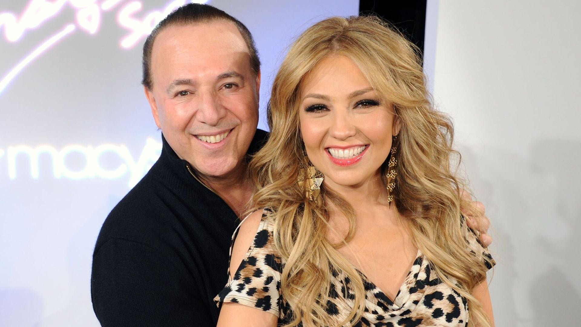 Thalía y la emotiva celebración para Tommy Mottola en su cumpleaños 71