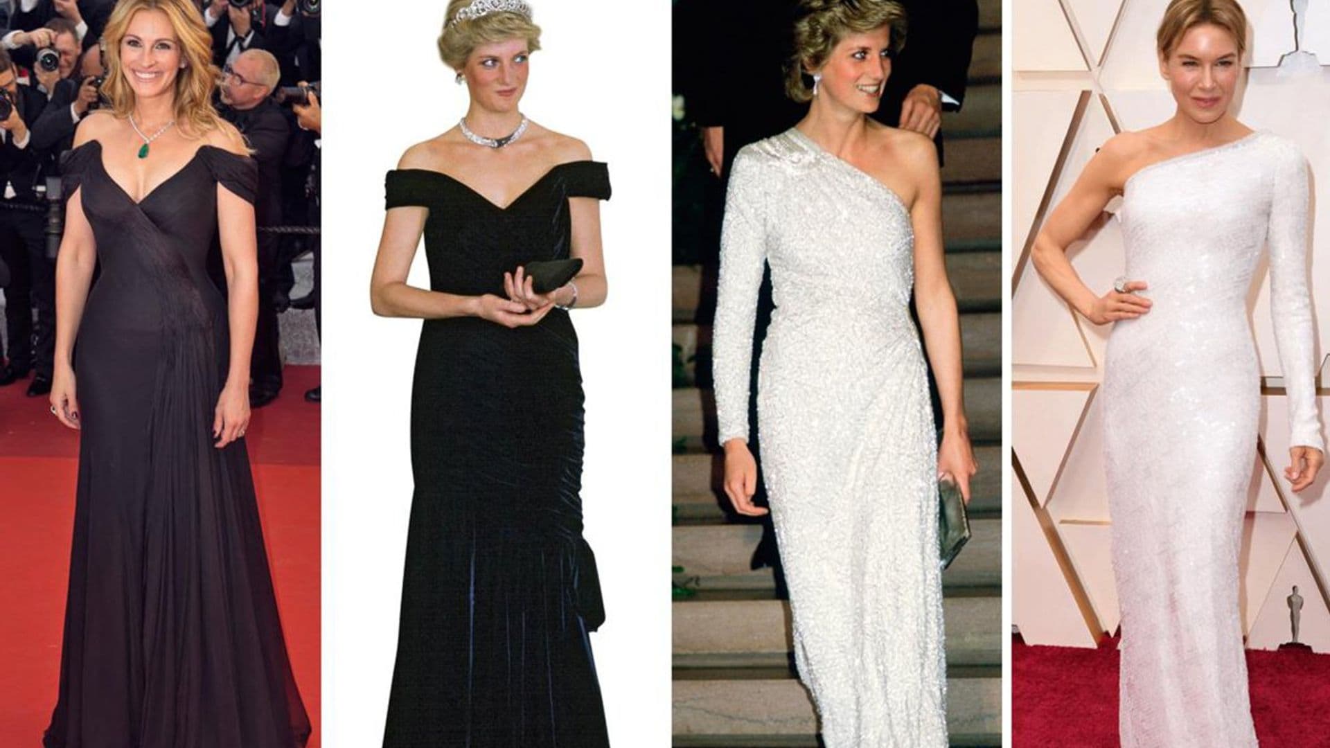 Diana de Gales, la más imitada en los looks de alfombra roja